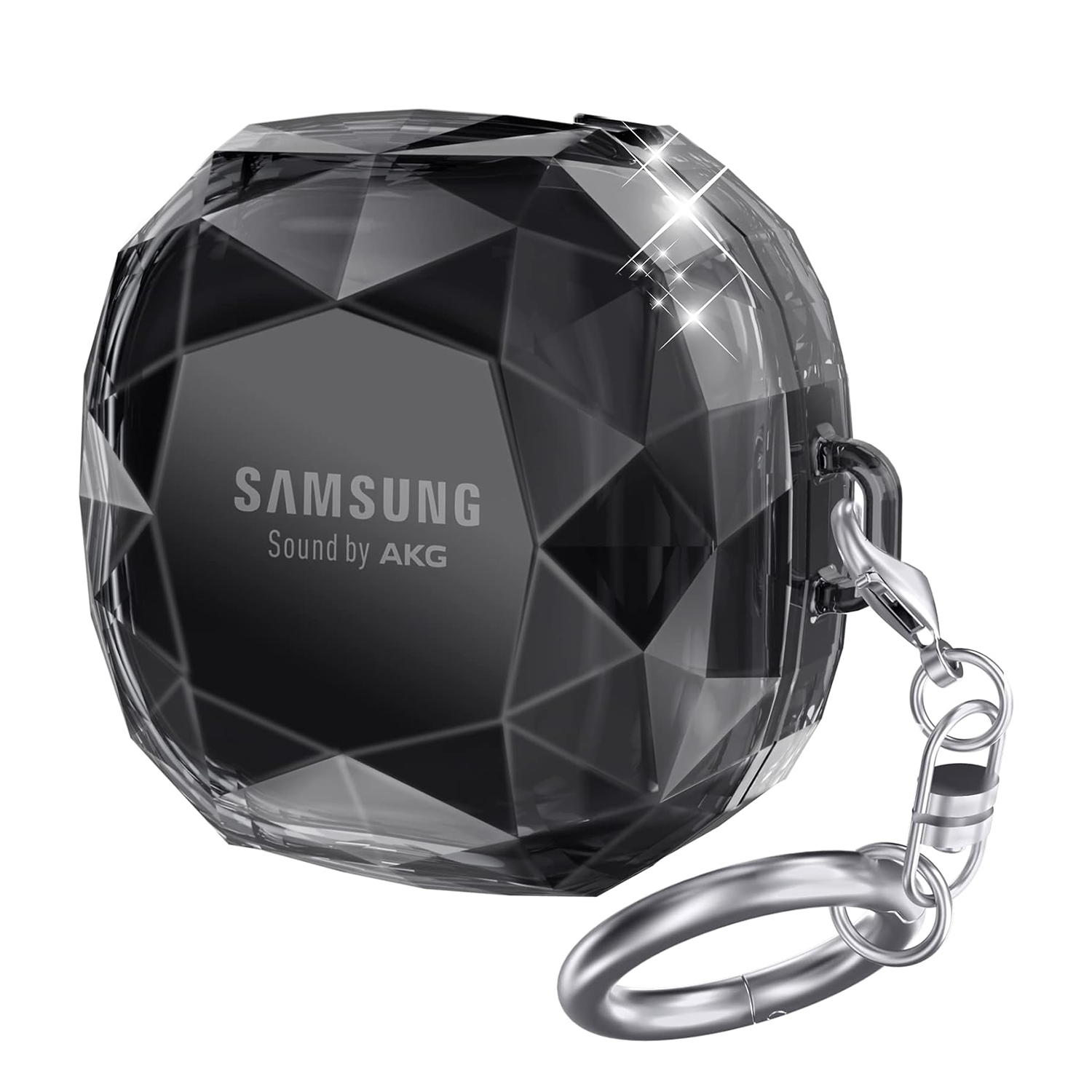 XPRO - Crystal Clear - Galaxy Buds FE / 2 Pro Case 鑽石形防撞透明保護硬套