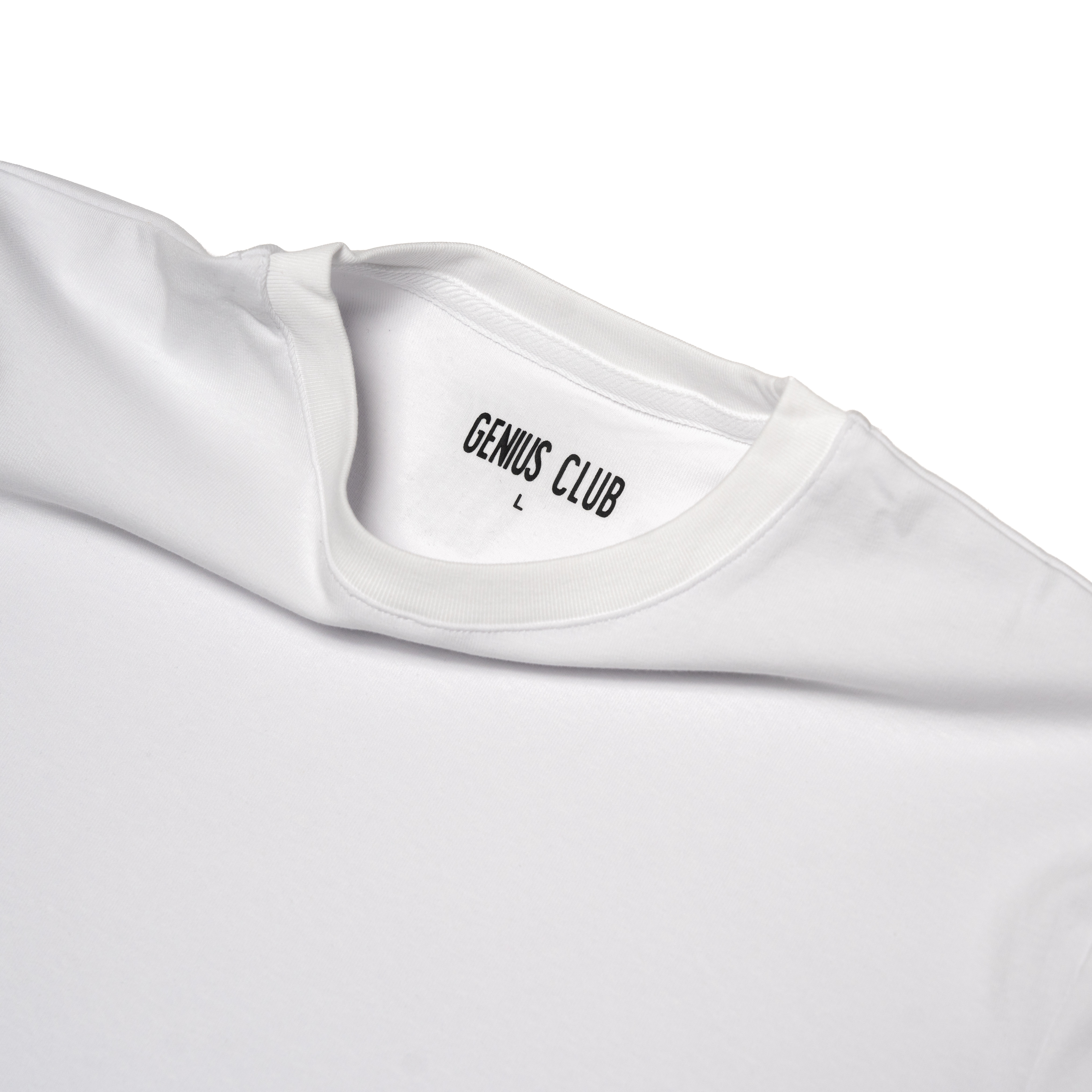 GENIUS CLUB / TAGLESS UNDERSHIRTS - WHITE