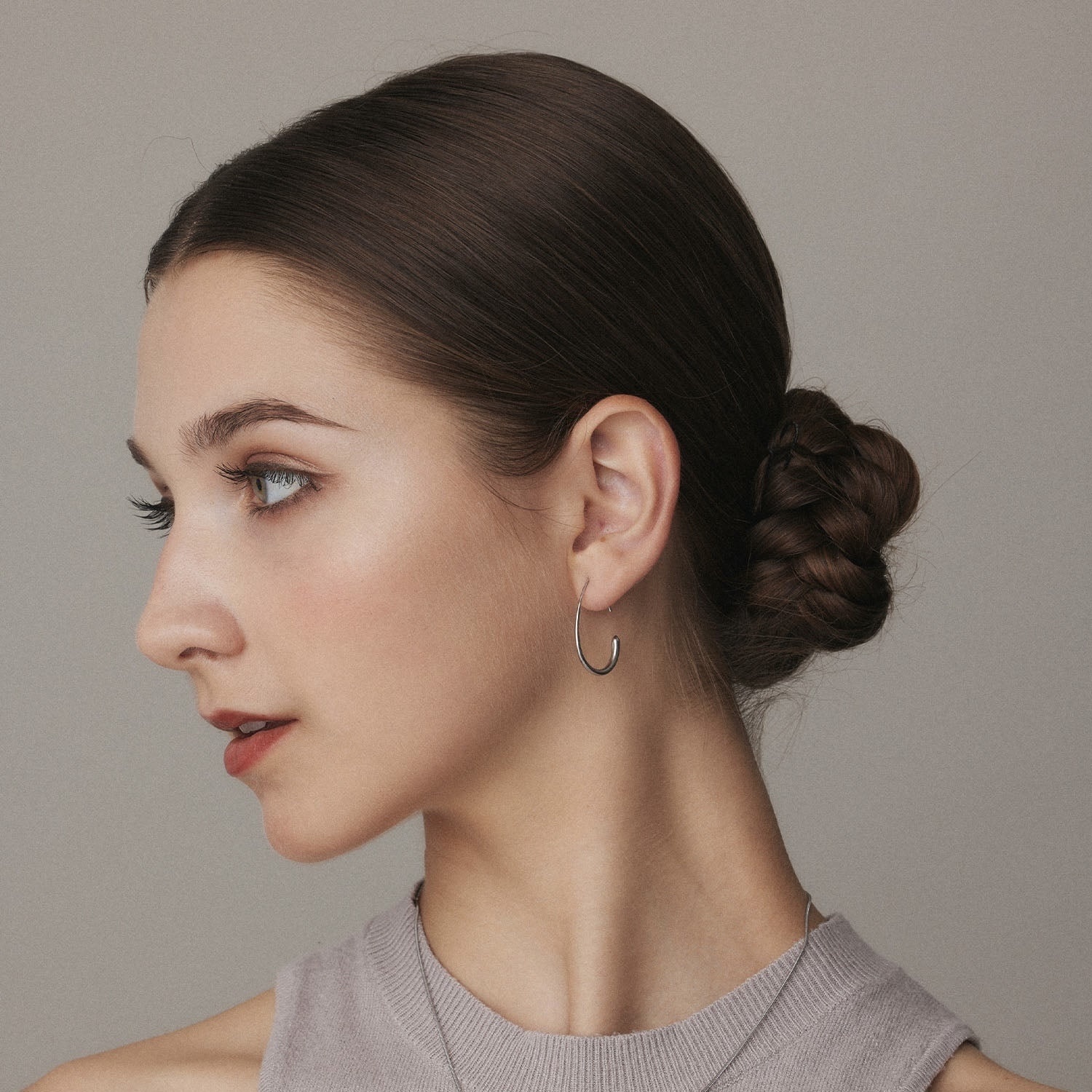 cene 大水滴耳針耳環