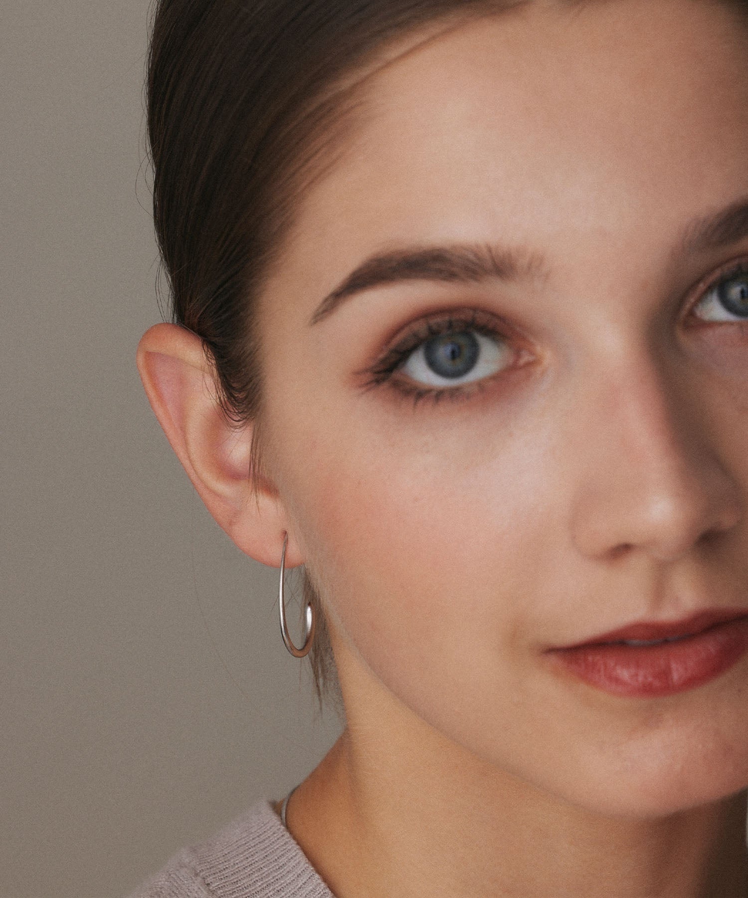 cene 大水滴耳針耳環