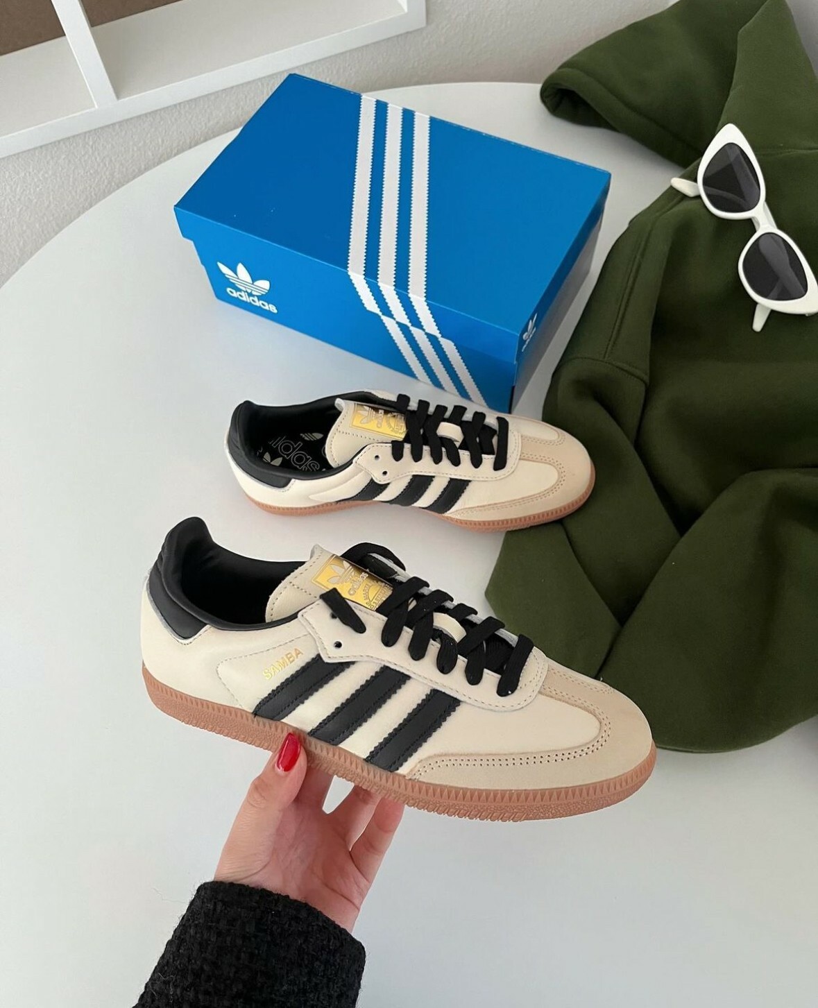 Adidas Originals Samba OG 焦糖拿鐵 奶油黑 ID0478