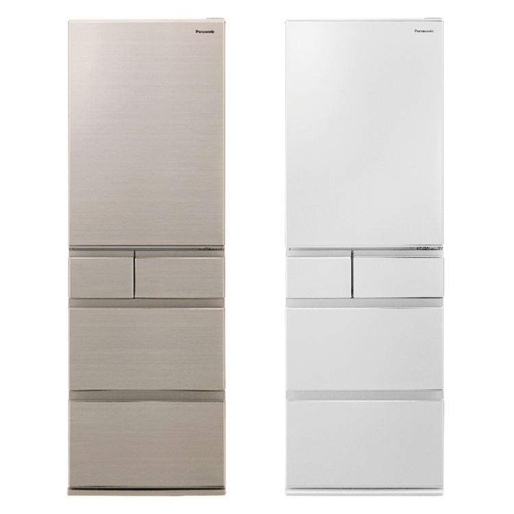 Panasonic 國際 406L日本製 平面鋼板五門變頻冰箱(NR-E417XT)