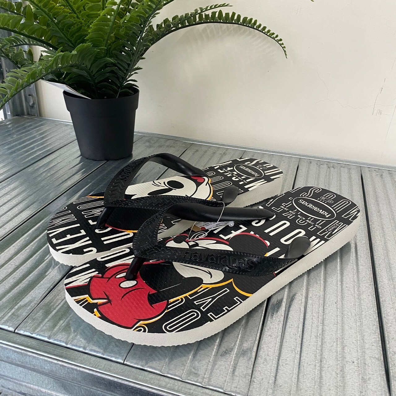 Havaianas哈瓦仕 拖鞋 夾腳拖 迪士尼 米奇  4139412-3471U