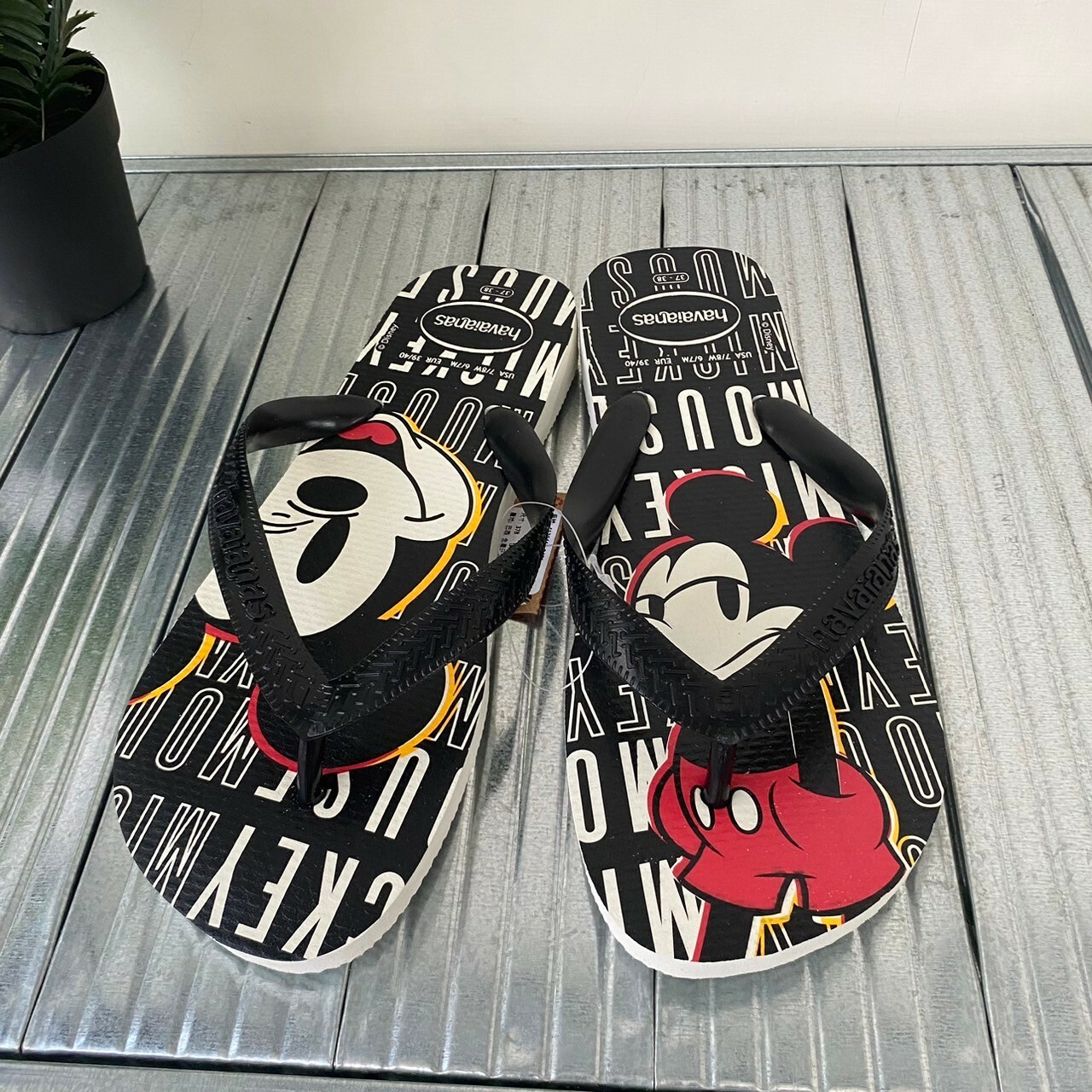 Havaianas哈瓦仕 拖鞋 夾腳拖 迪士尼 米奇  4139412-3471U