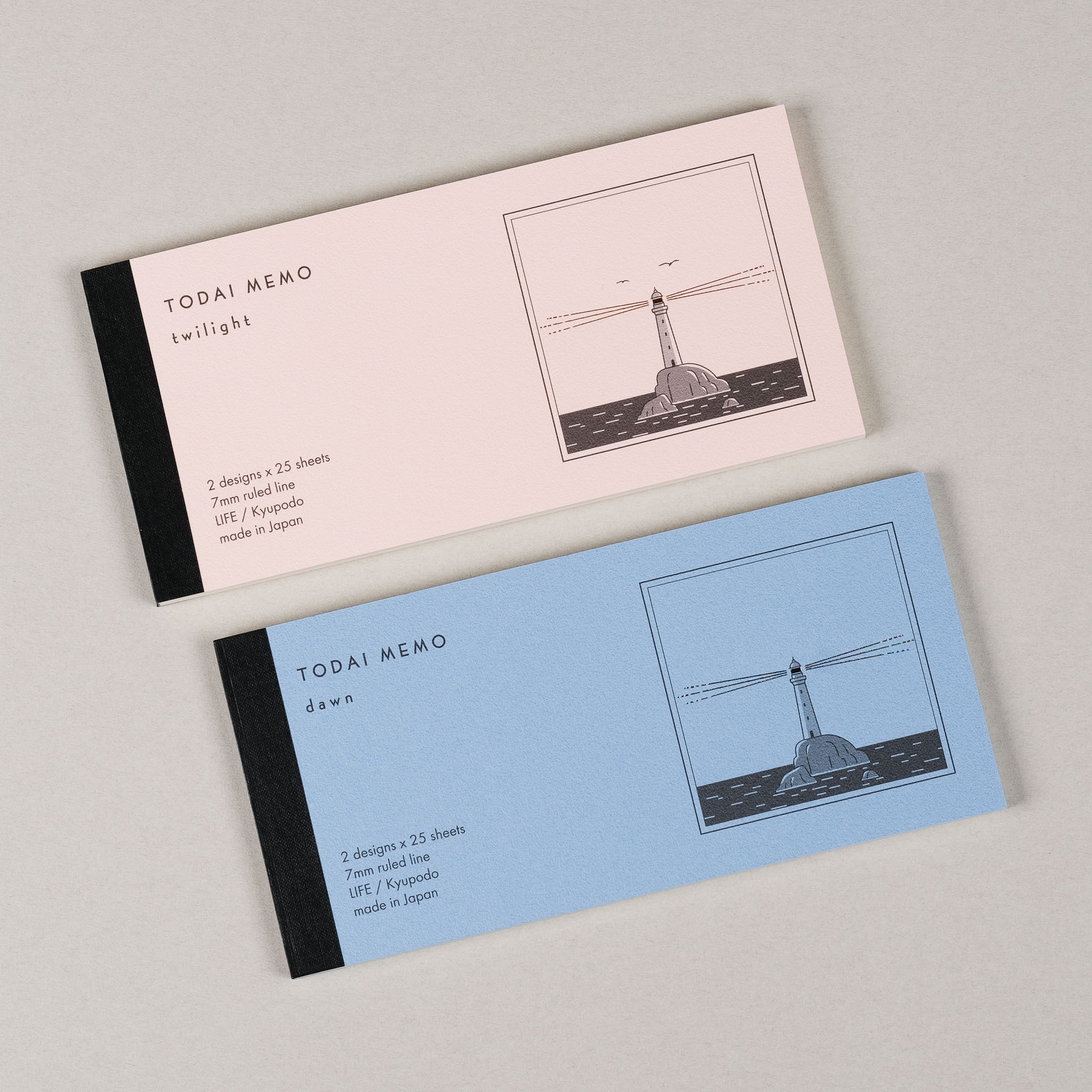 TODAI MEMO  twilight & dawn / 九ポ堂 KYUPODO x LIFE / 日本