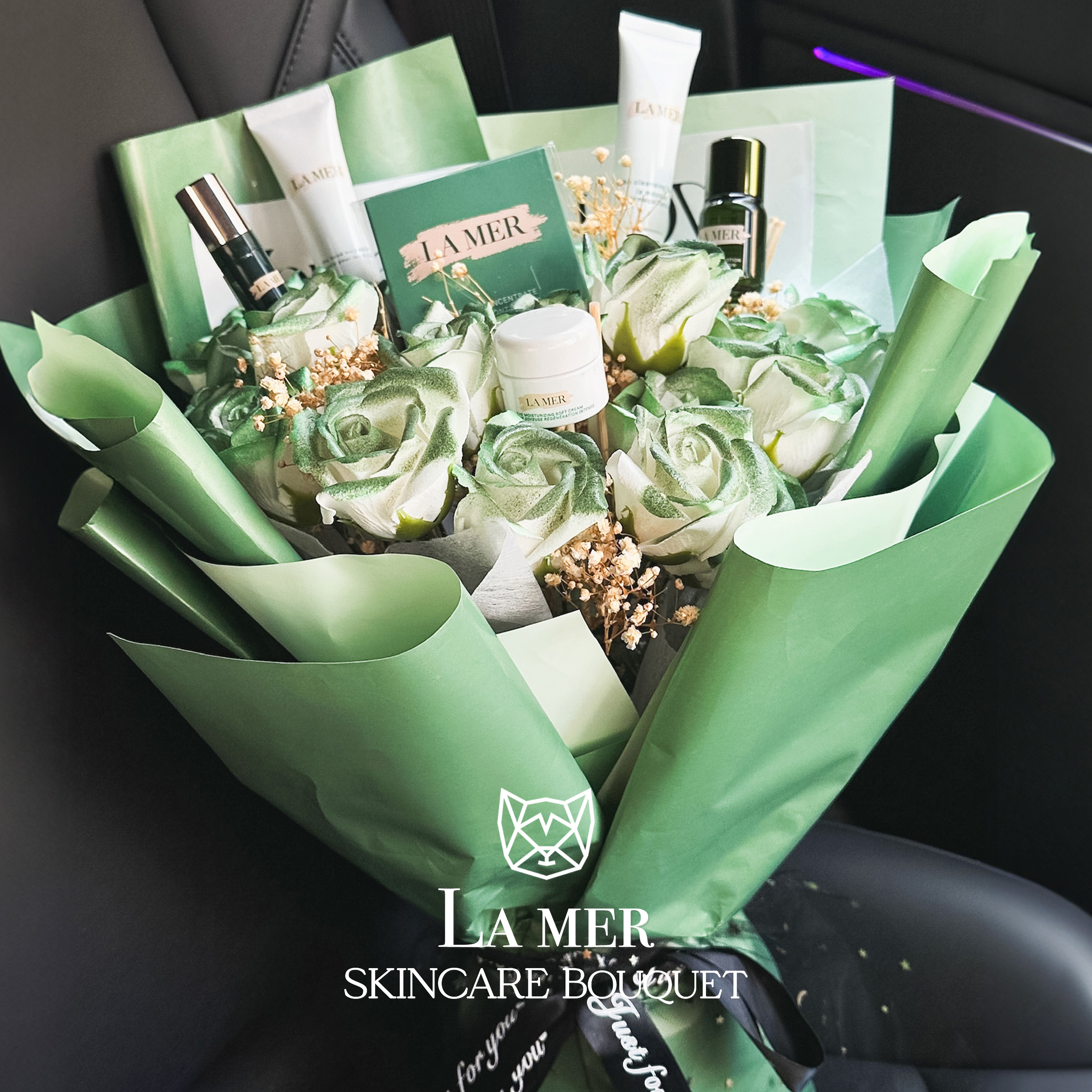 LA MER - Bouquet Combination 💐 全港首創手工製作聖誕禮物生日禮物 skincare bouquet 護膚品花束
