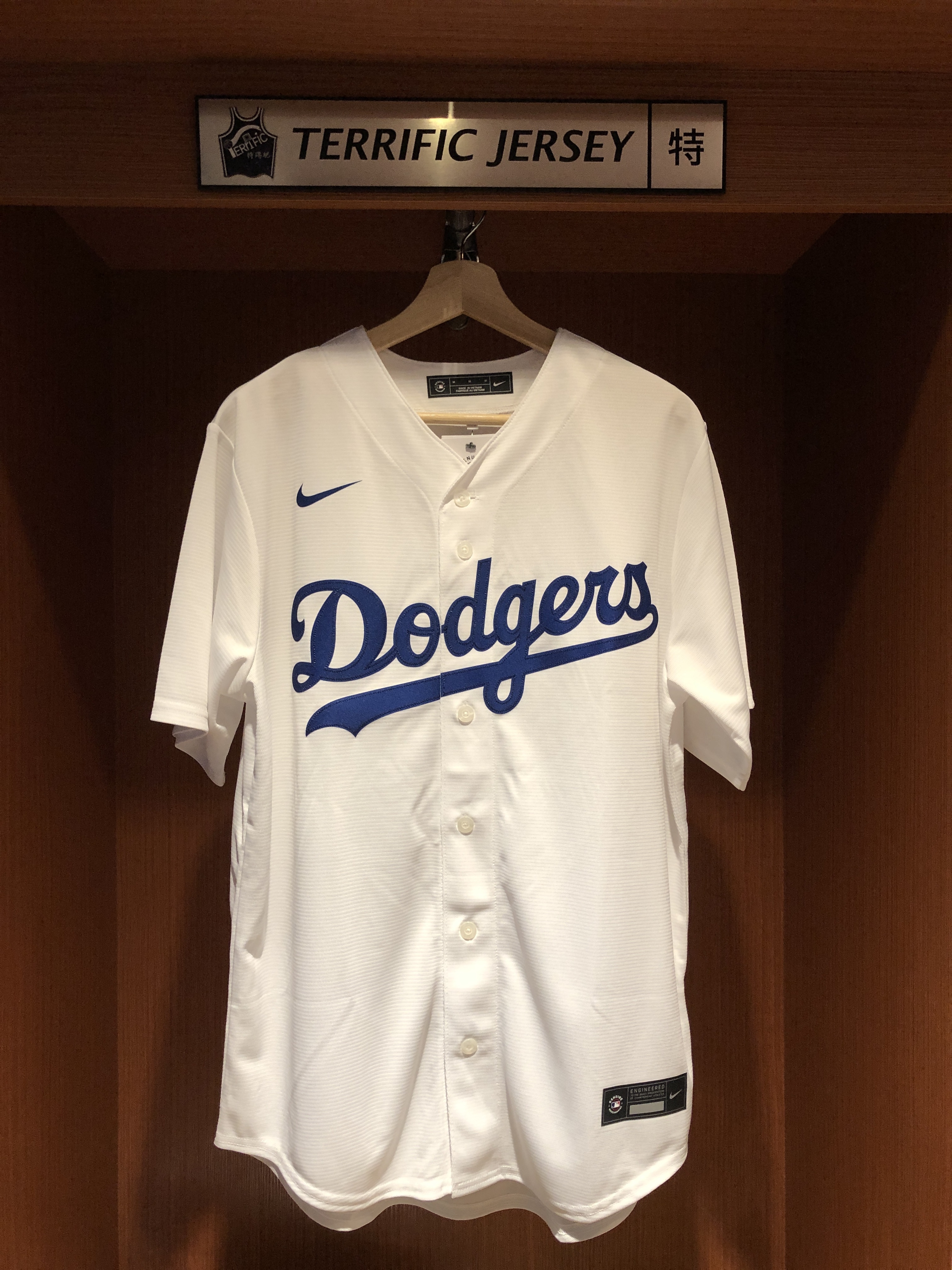 MLB球衣 Mookie Betts 洛杉磯道奇白 Nike Replica Player Name Jersey 球迷版 熱轉印 全新