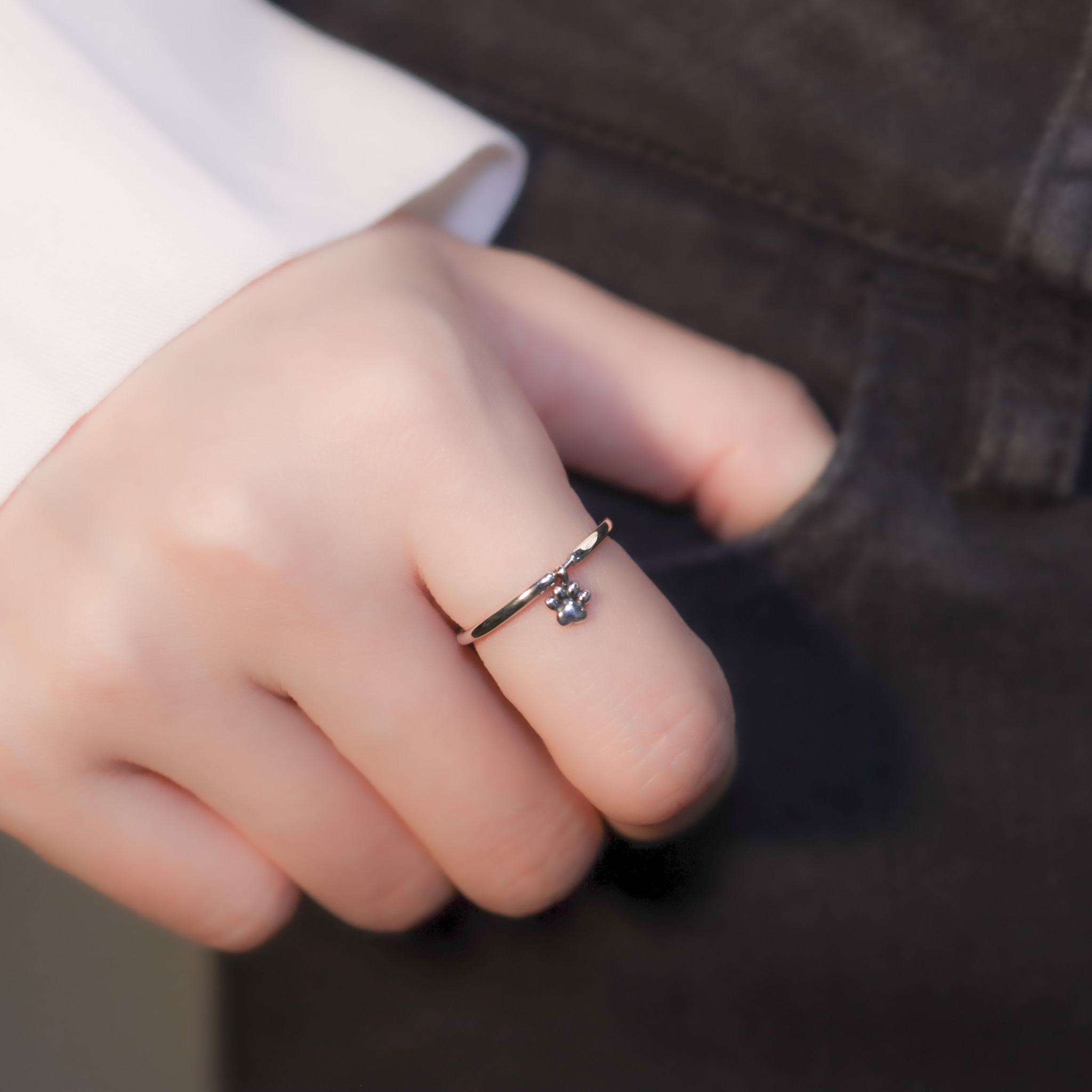 | 925銀 | 狗狗小爪印戒指 | RI0656 |