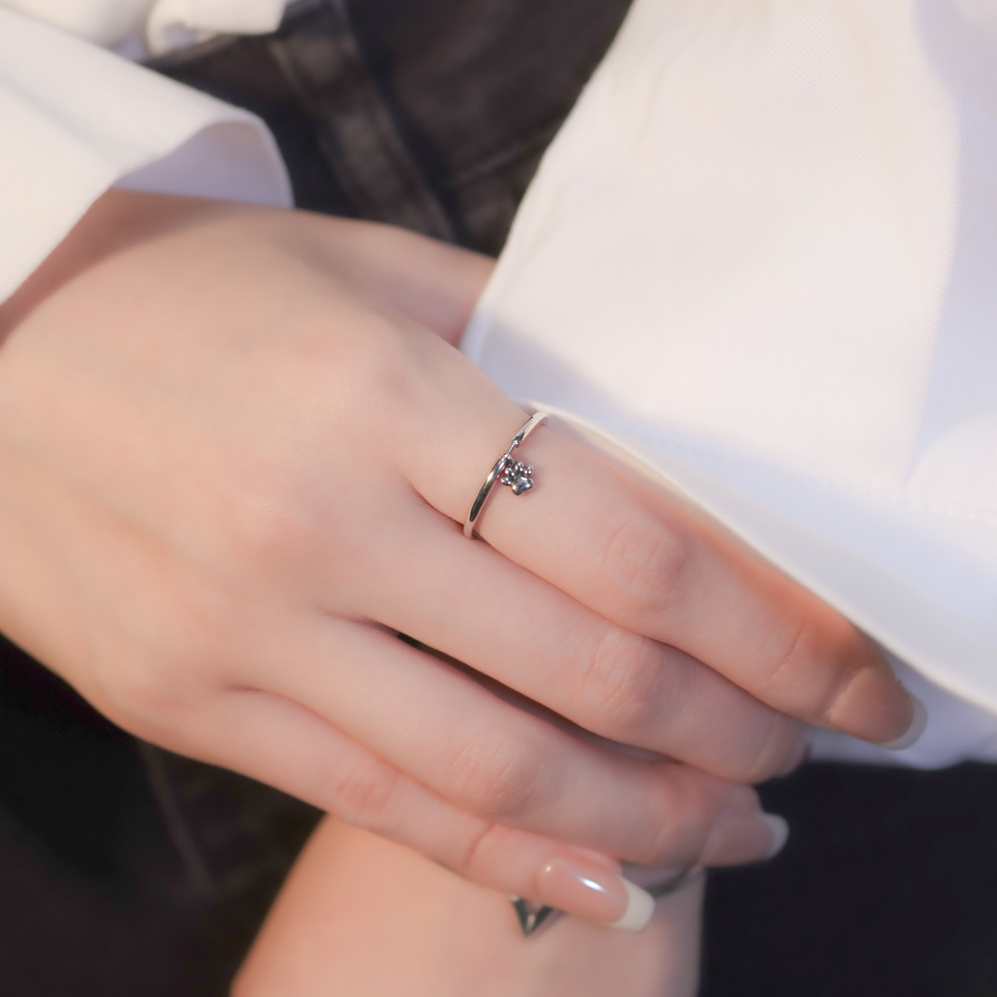 | 925銀 | 狗狗小爪印戒指 | RI0656 |