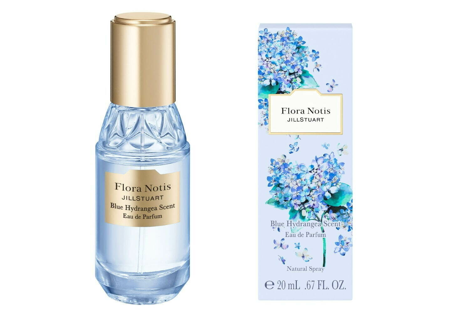 [限定] Flora Notis JILL STUART Blue Hydrangea 繡球花 紫陽花香系列 2024