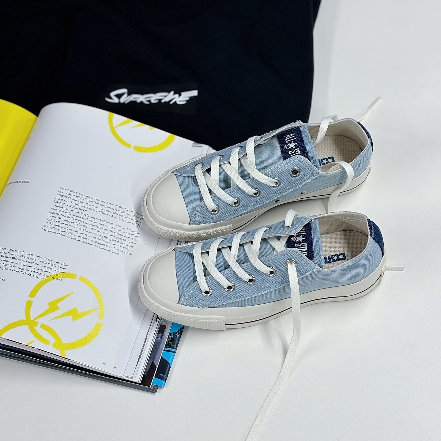 Converse All Star Plts Demin OX 日本限定 淺藍牛仔色 牛仔布 帆布鞋 31312180