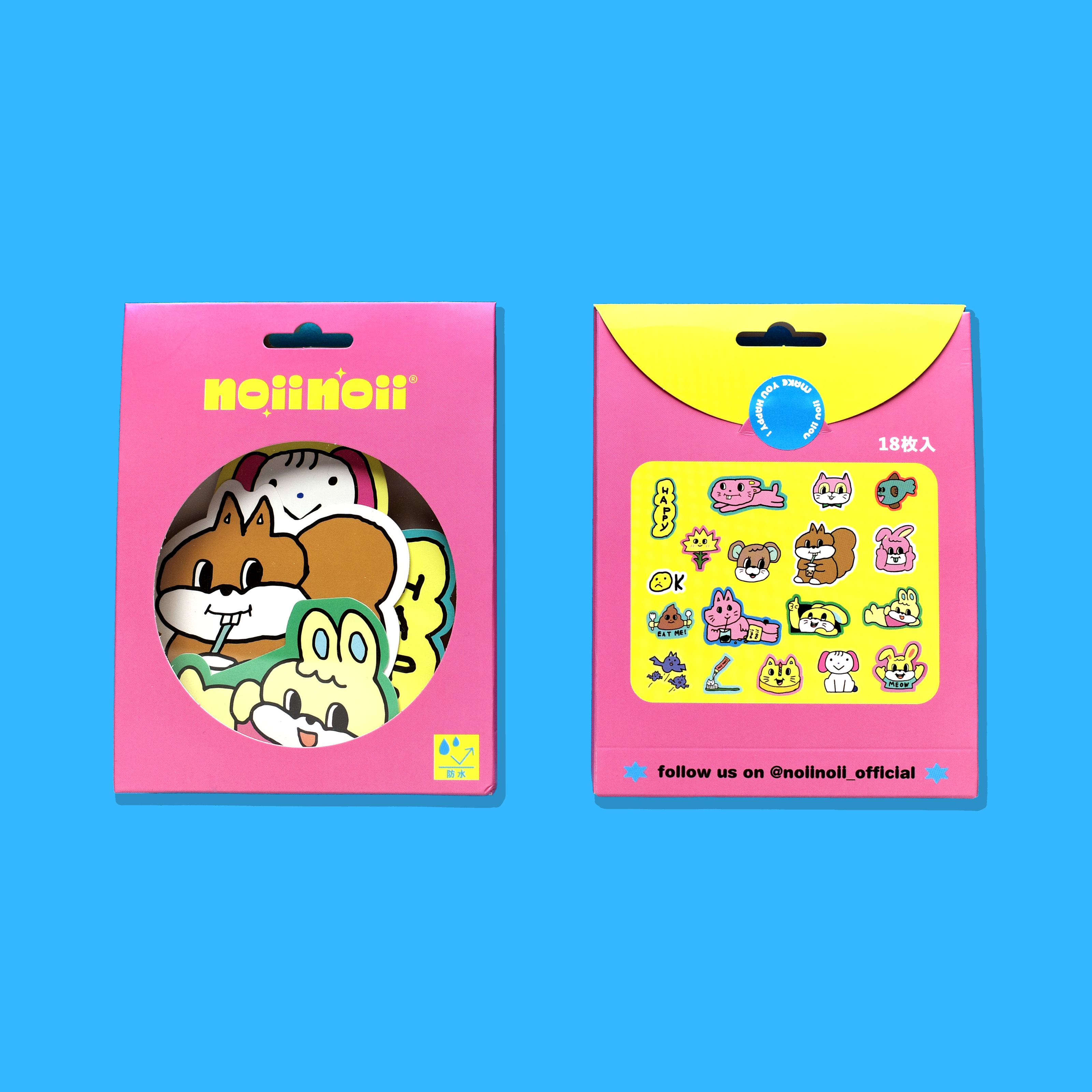 防水貼紙組 2.O  （Ａ、Ｂ款）