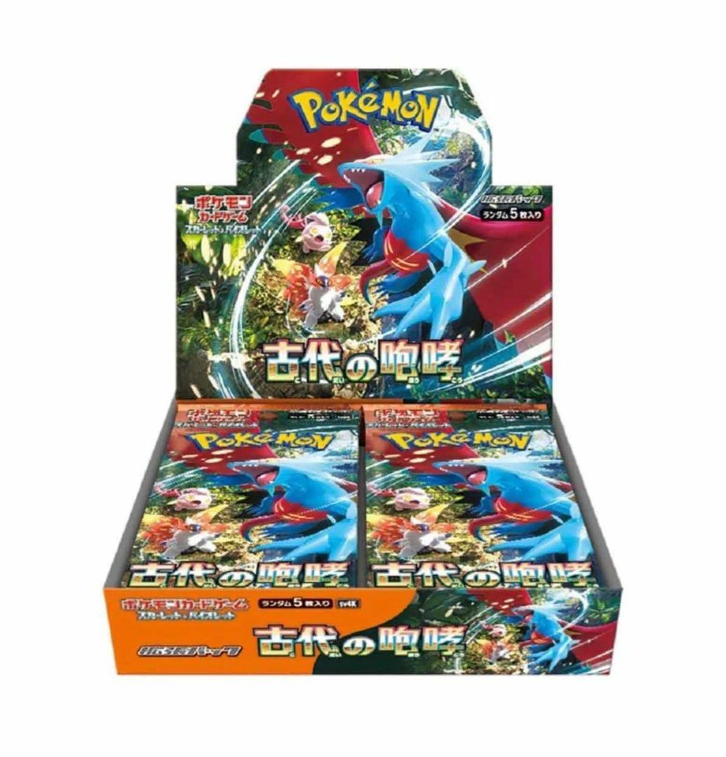 [原盒] Pokemon Card Game 日版 SV4K 古代の咆哮