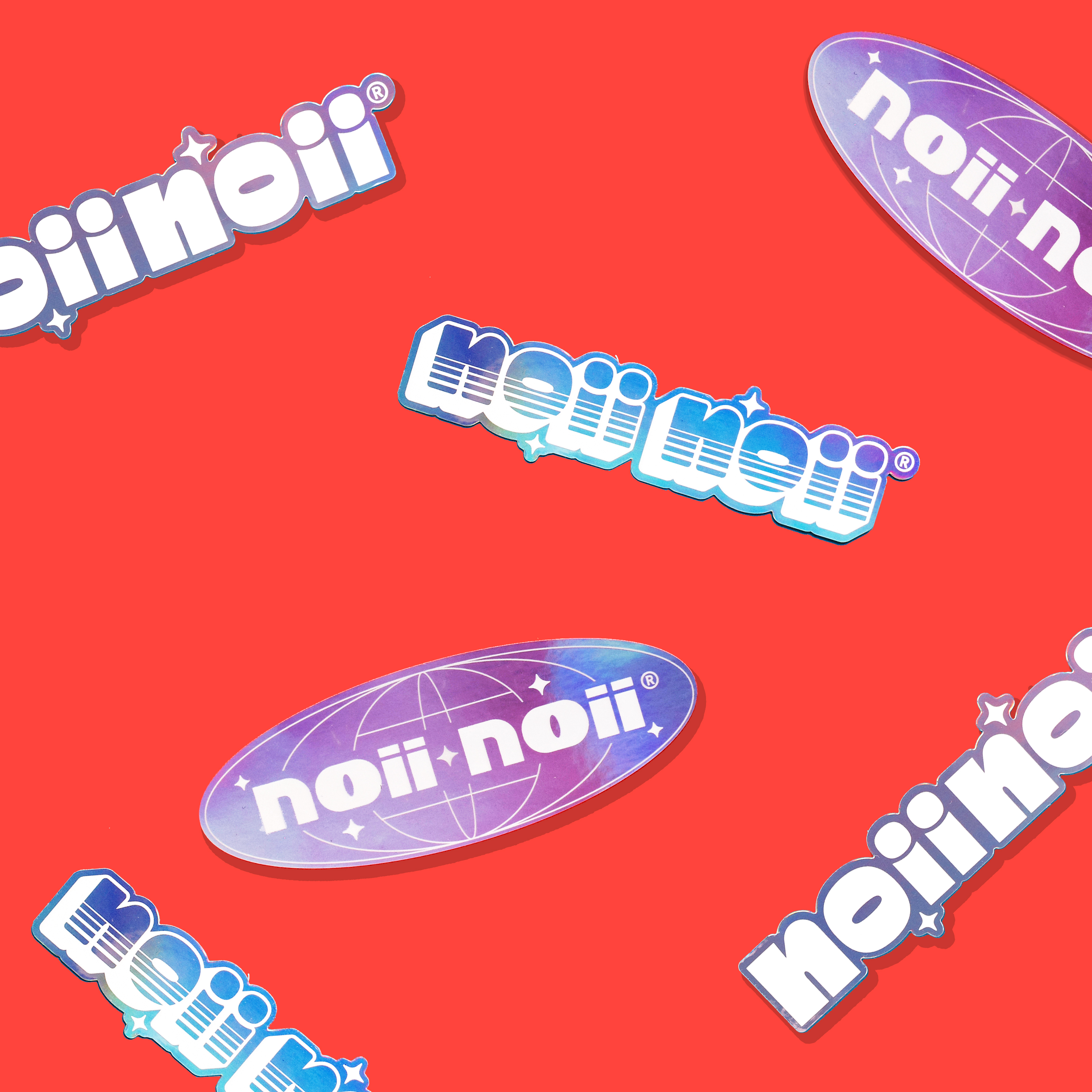 LOGO  2.Ｏ 雷射貼紙３入