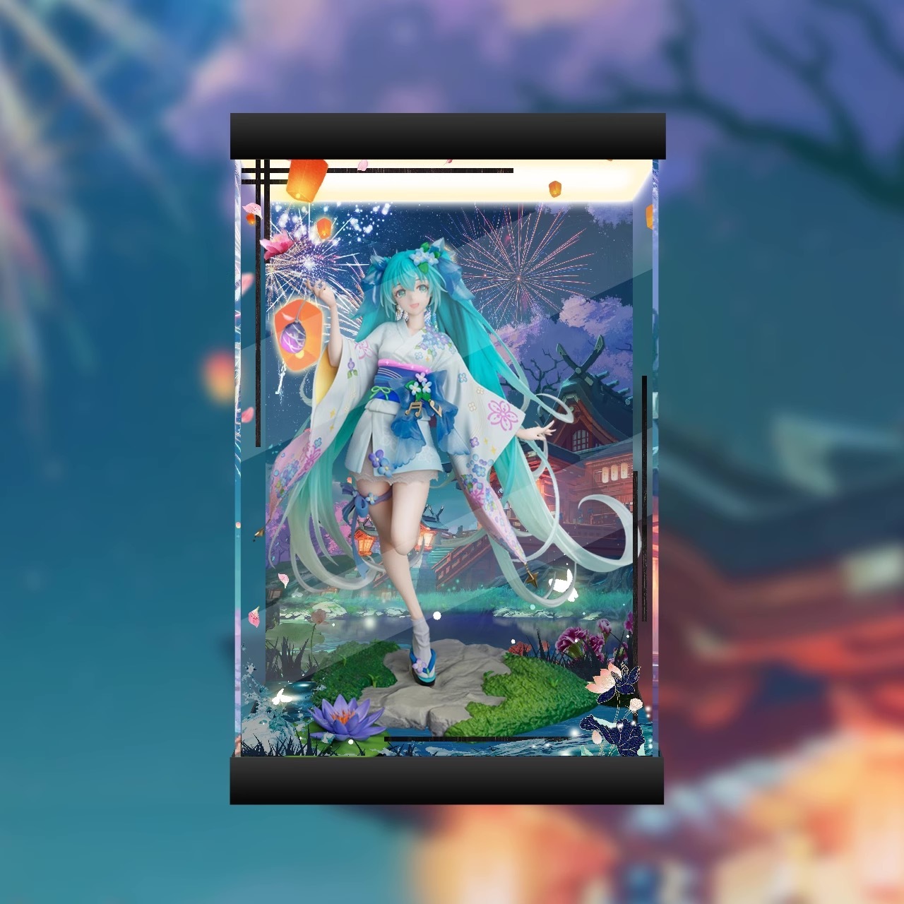 AOWOBOX] 初音未來真夏花火展示盒