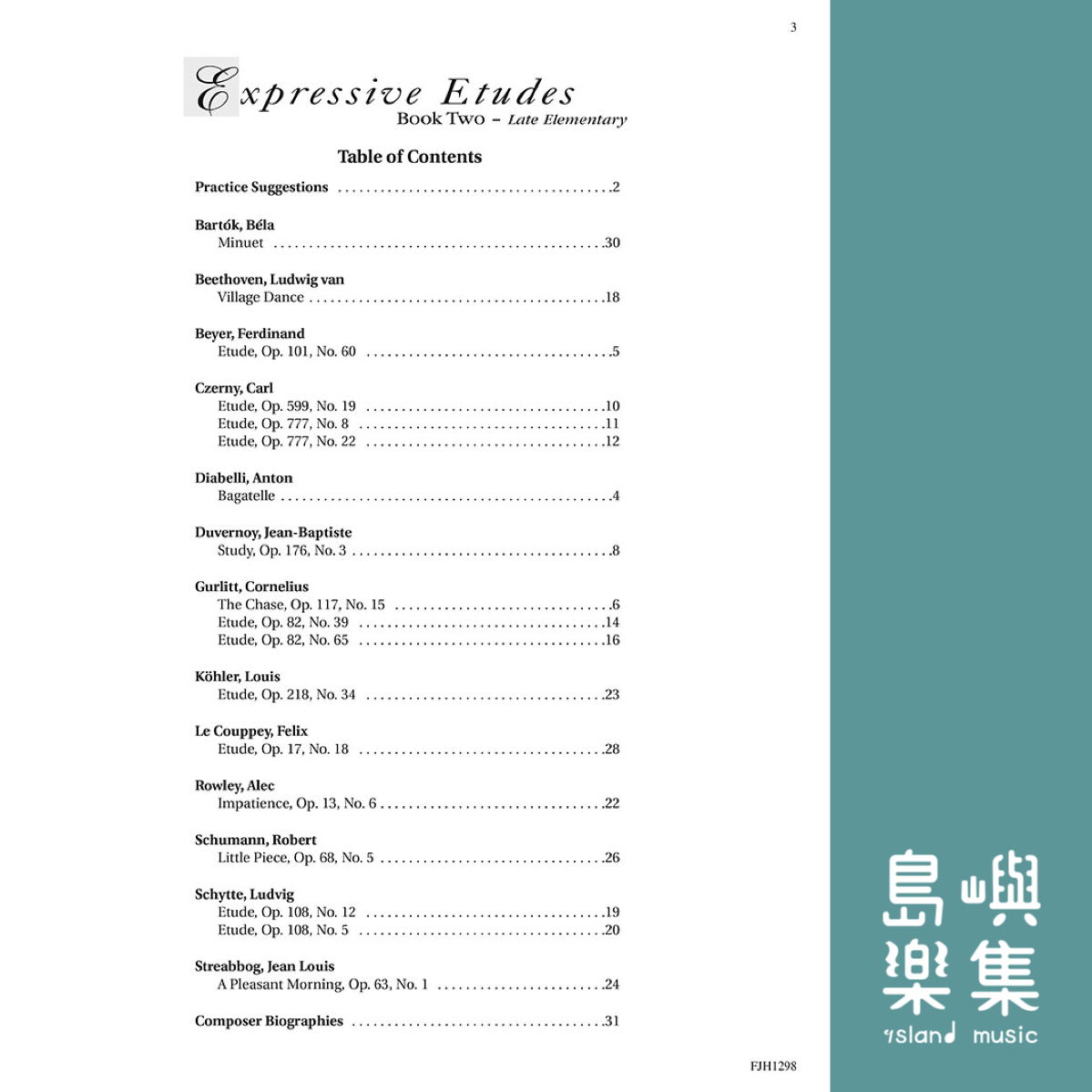 Expressive Etudes, Book Two