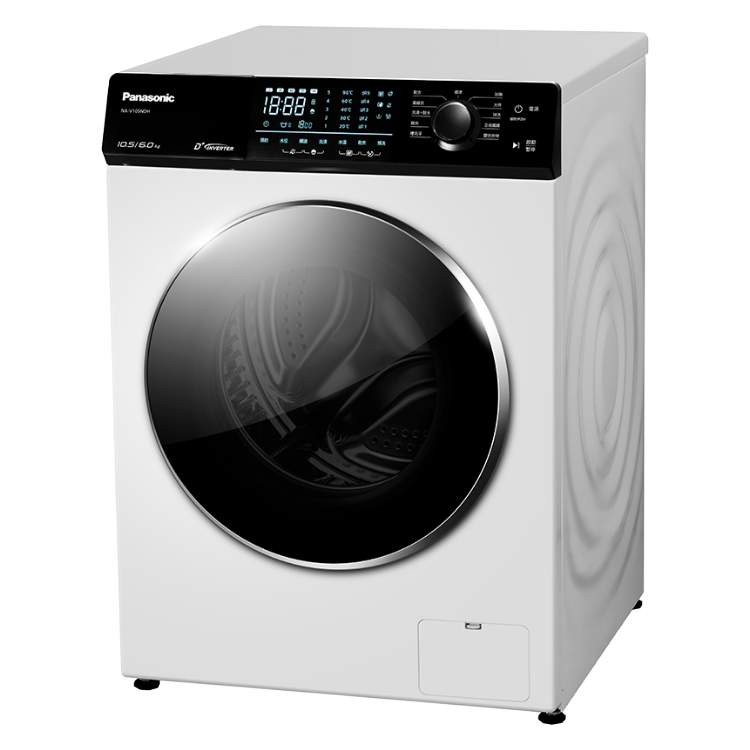 Panasonic 國際 10.5公斤溫水洗脫烘滾筒洗衣機(NA-V105NDH)