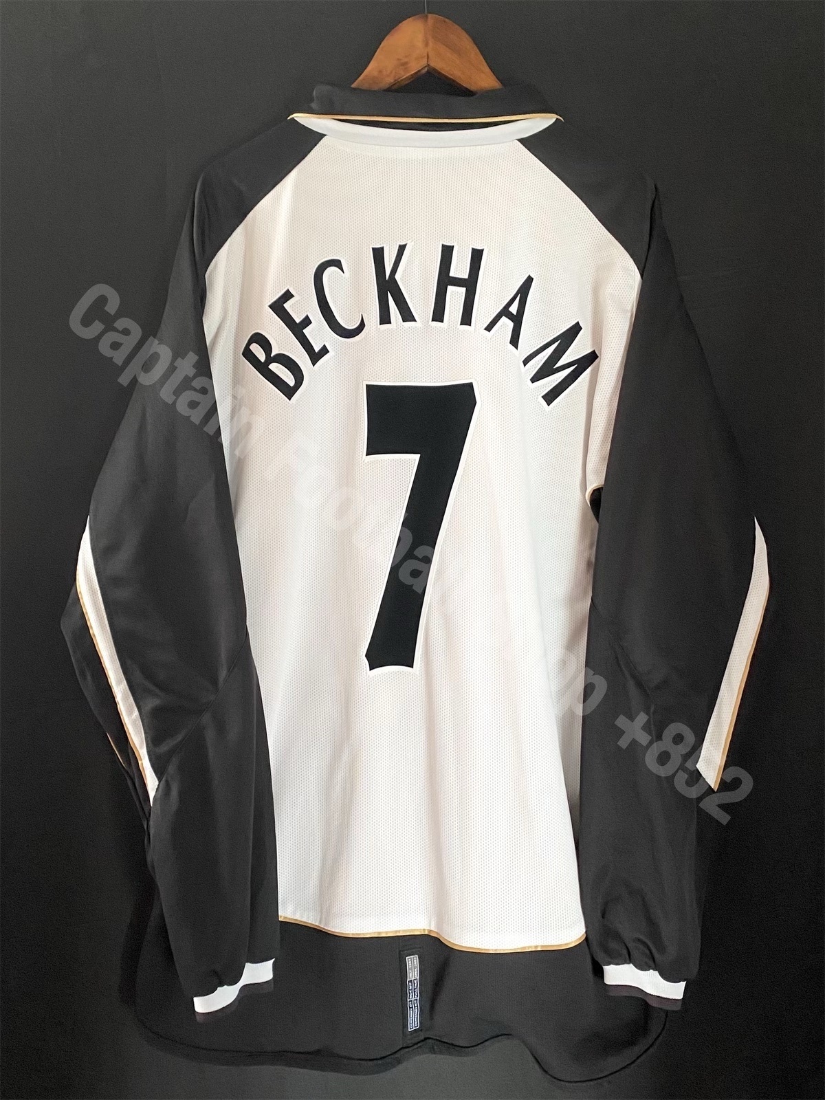 Manchester United 2001-2002 Umbro Centenary L/S Shirt #