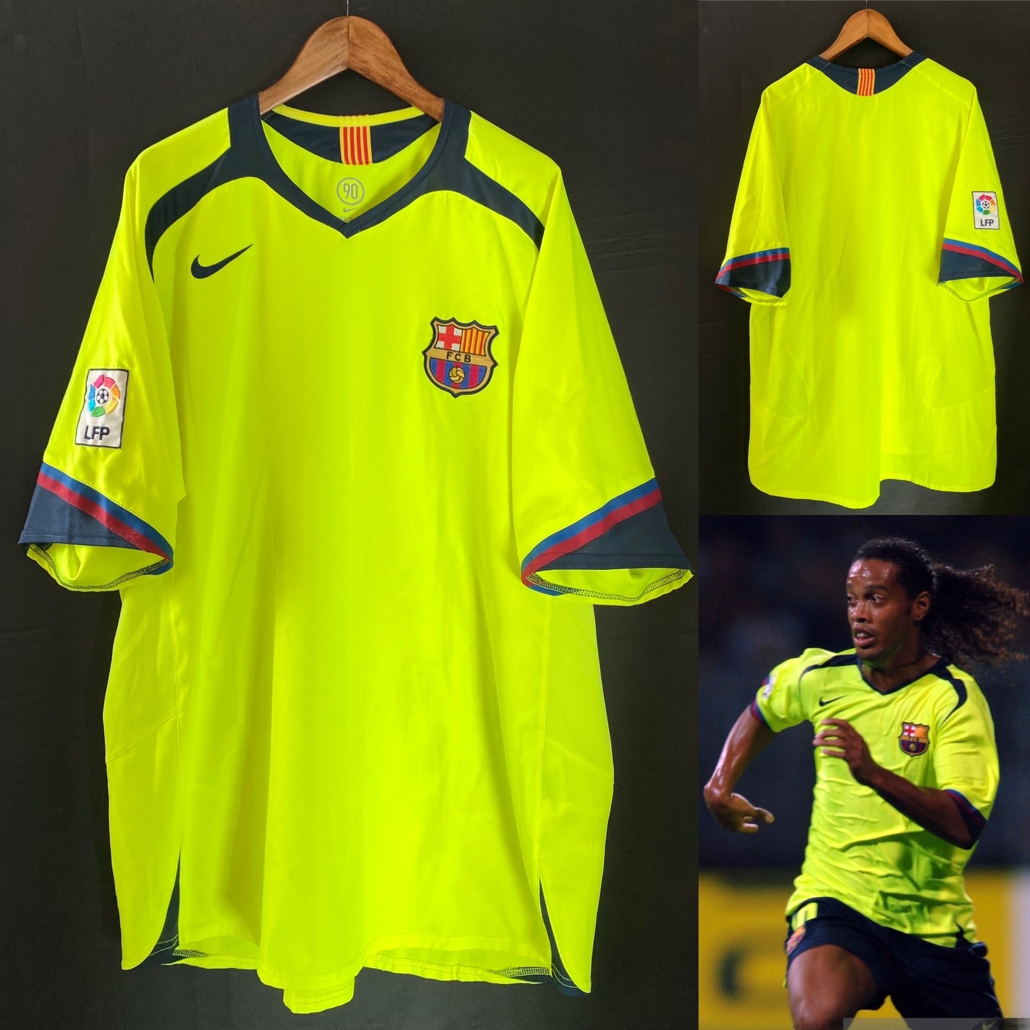 巴塞隆拿 2005-2006 Nike 作客球衣