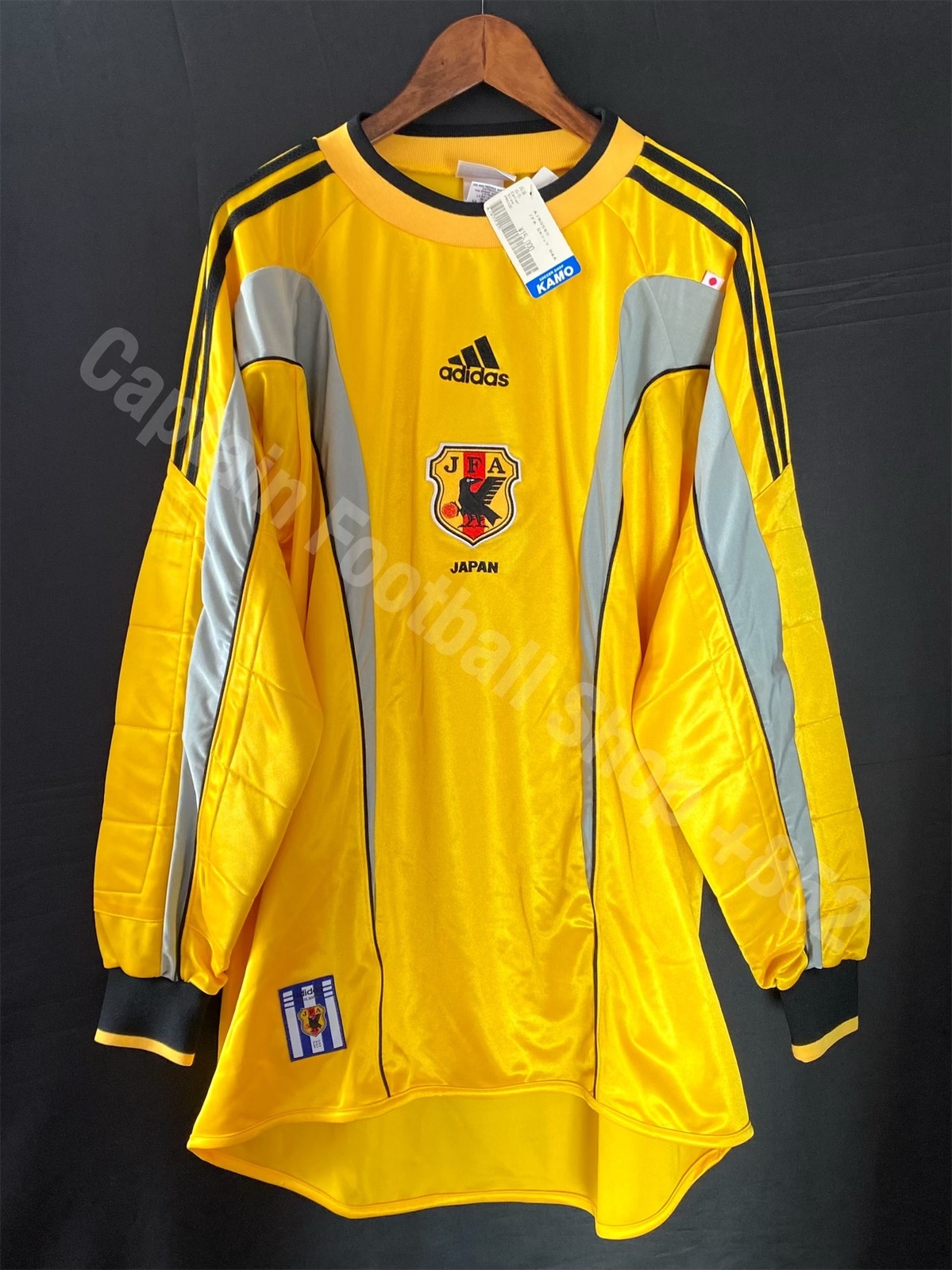 ウェア Adidas x Japan Goalkeeper shirt 1999 LS Japan 1999/2000 ORIGINAL Adidas Vintage Goalkeeper Long