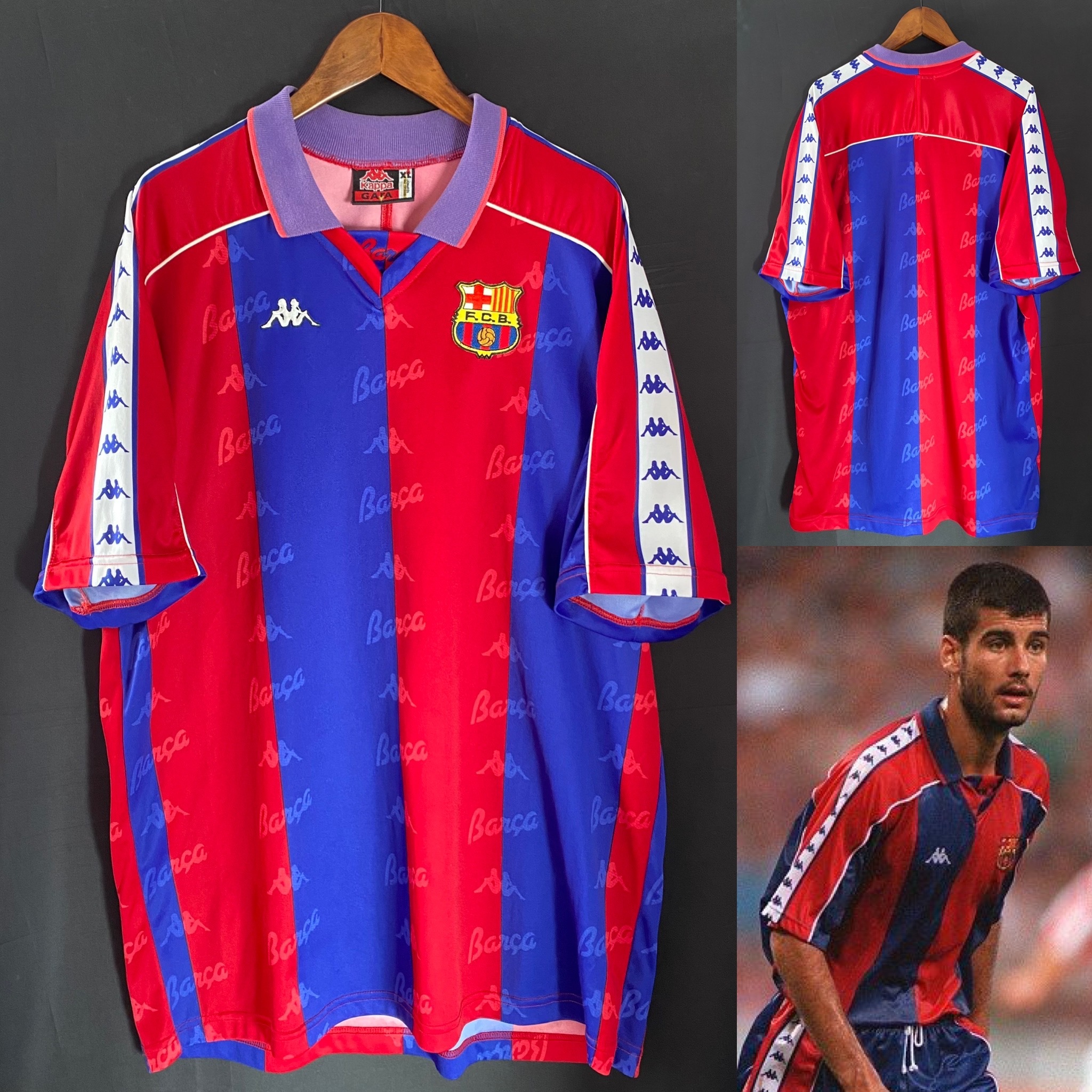 巴塞隆拿 1992-1995 Kappa 主場球衣