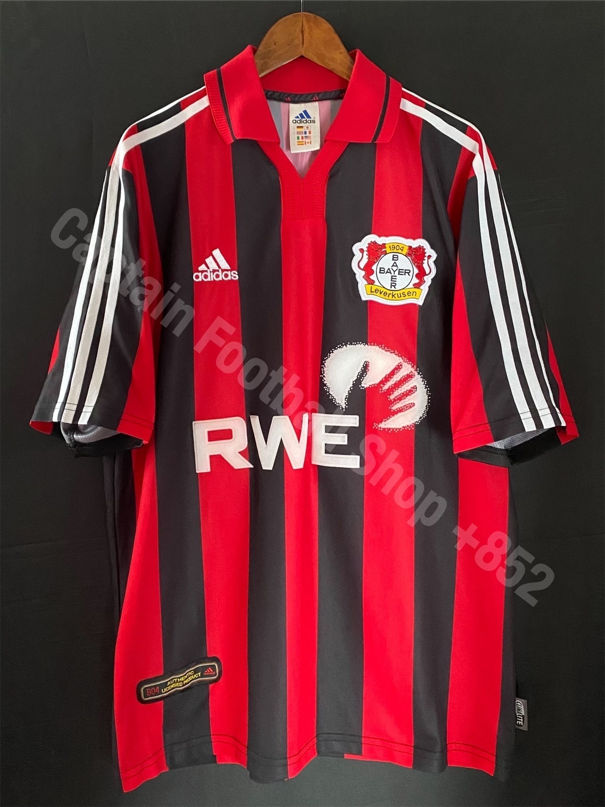 Bayer Leverkusen 2001-2002 Adidas Home Shirt