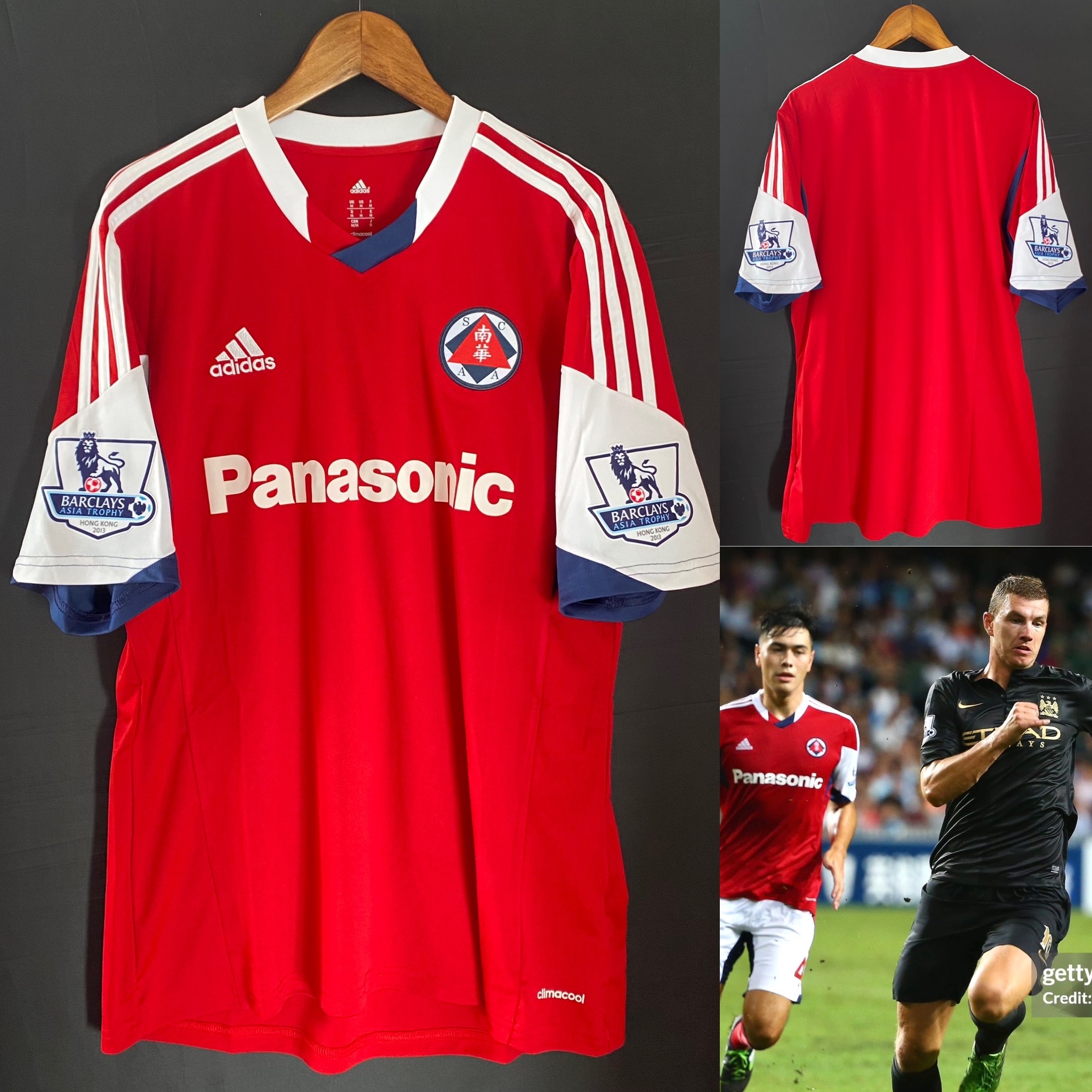 South China Football Team 2013 Barclays Asia Trophy Adidas Home Special Shirt