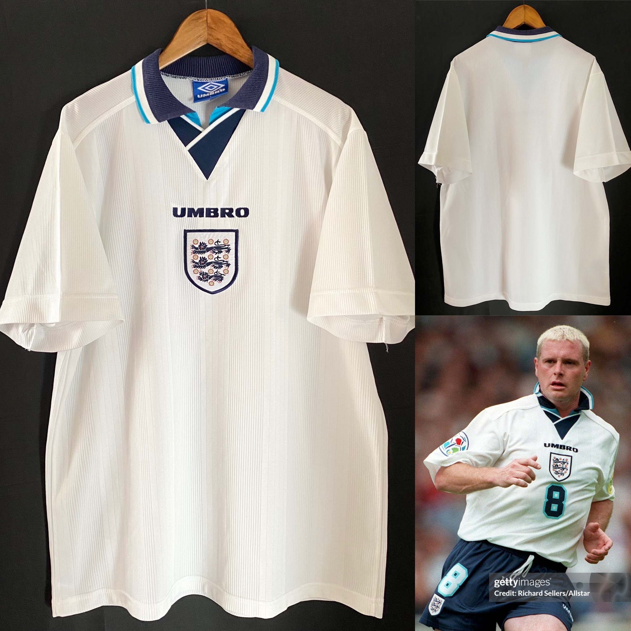 England 1996 Umbro Home Shirt