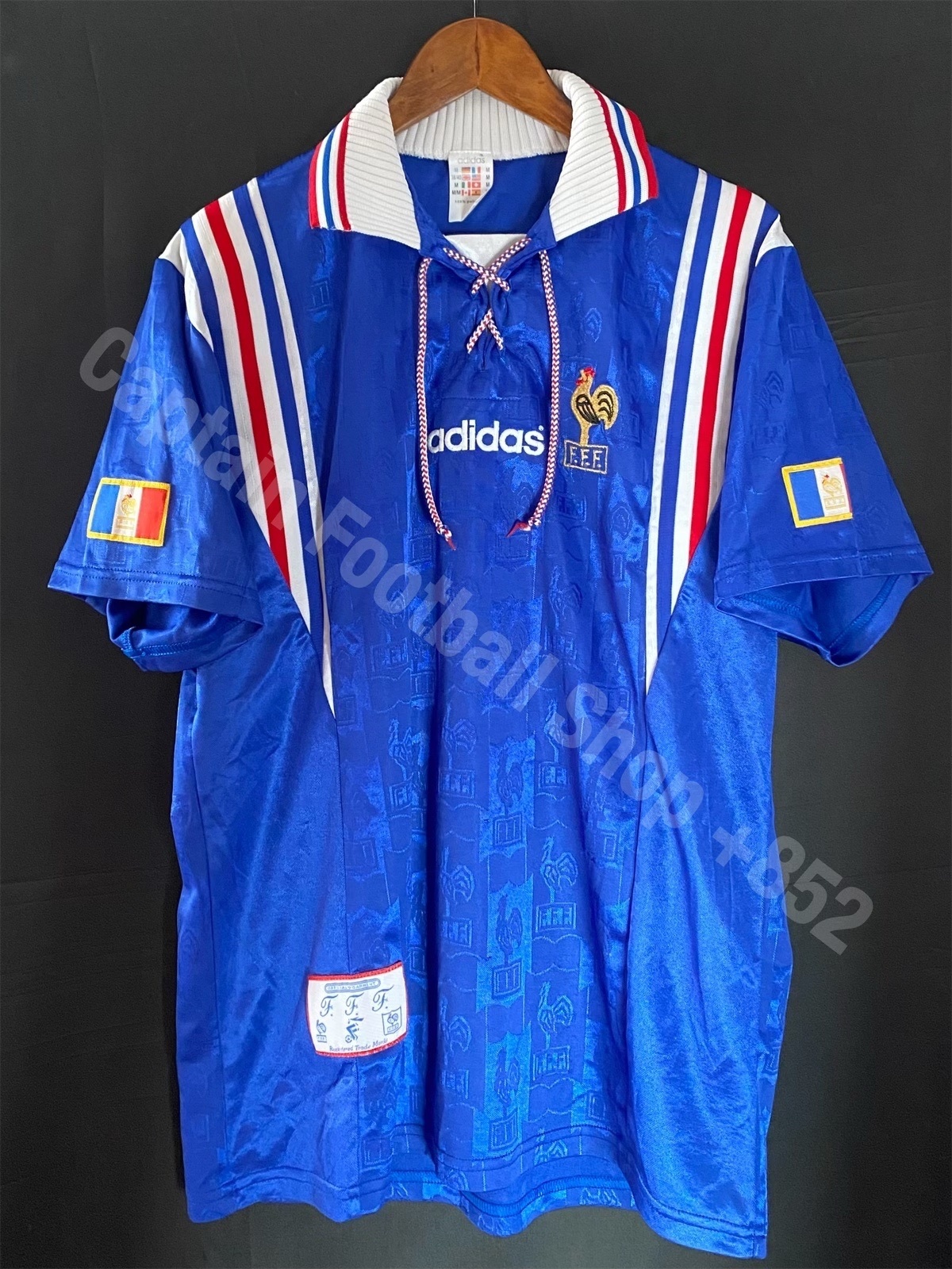 法國 1996 Adidas 主場球衣