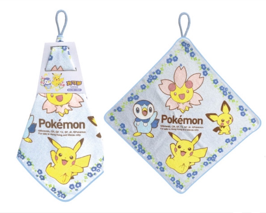 Pokemon 比卡超抹手巾 30x30cm