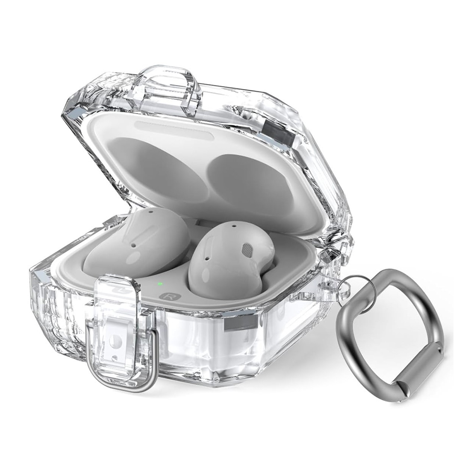 XPRO - Crystal Clear Lock - Galaxy Buds 2 Pro Case 防撞透明保護硬套