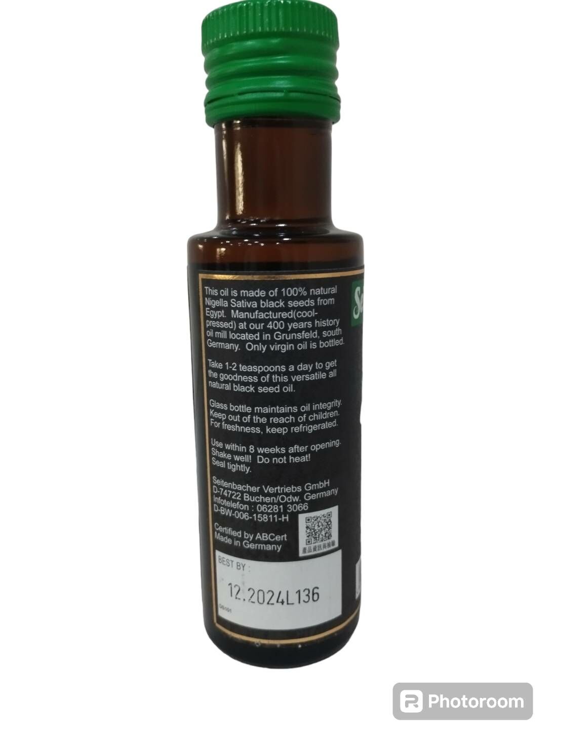 Seitenbacher-德國黑種草油100ml/瓶