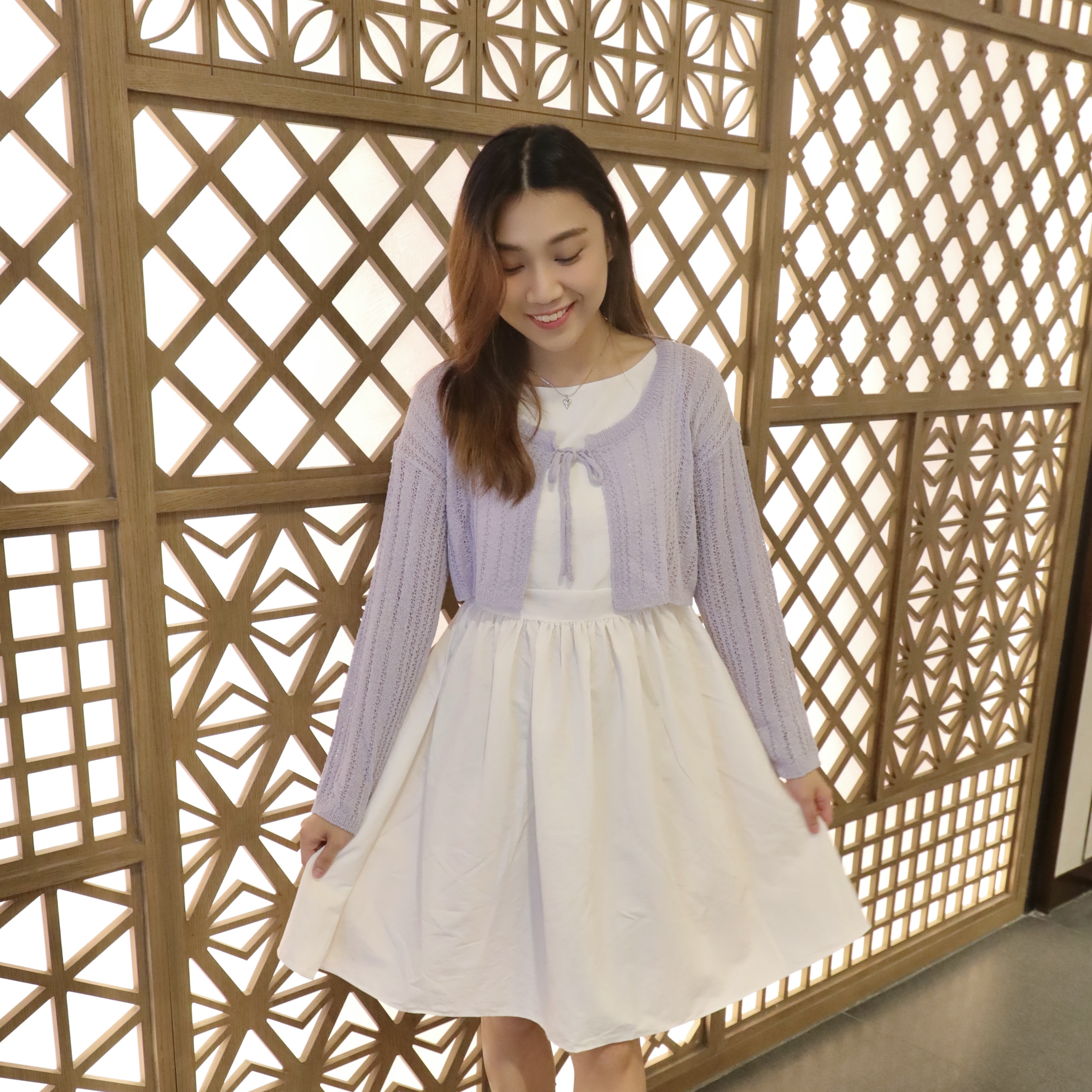 ||CA149|| 薄身洞洞綁結短身針織top