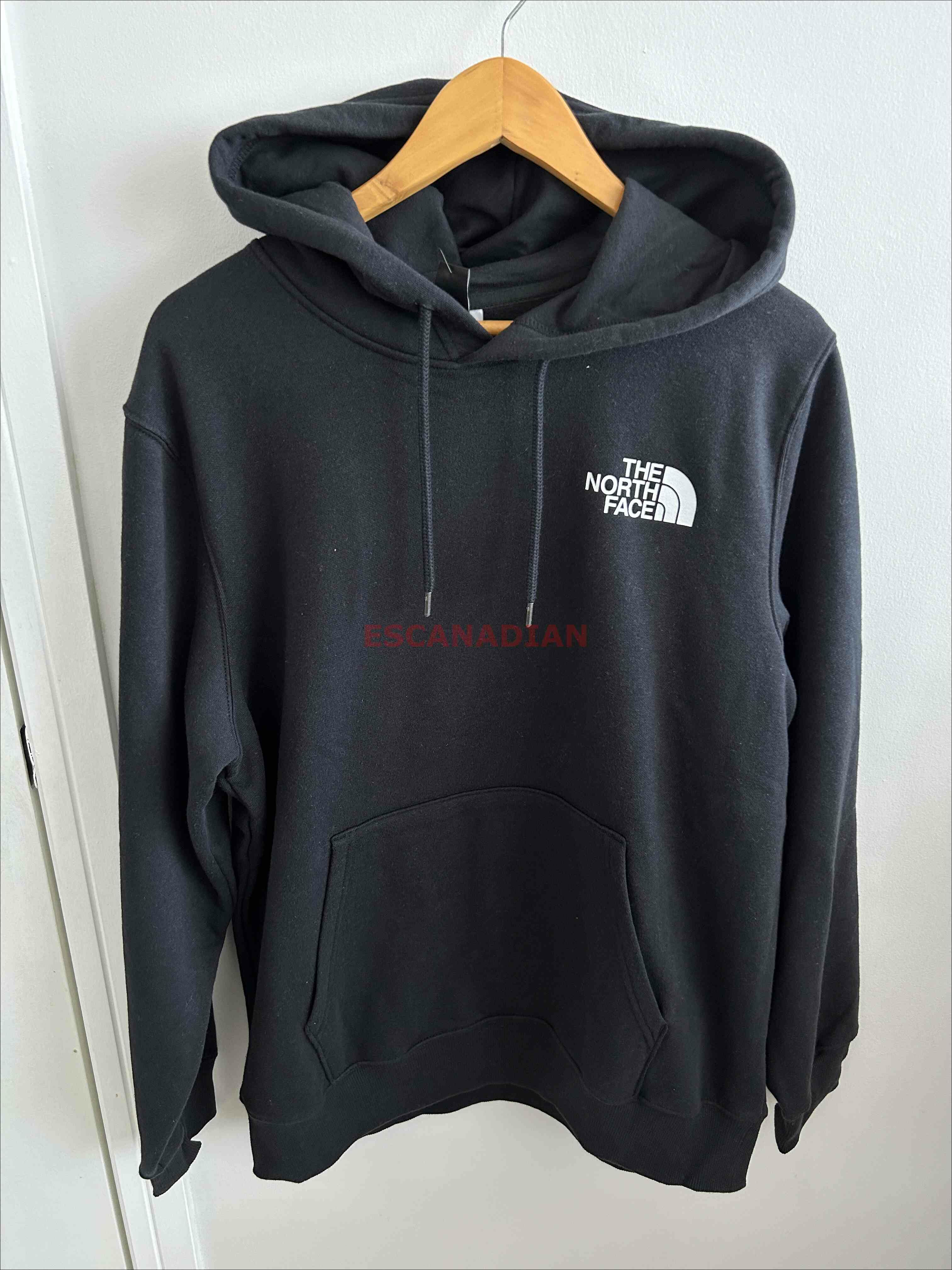 THE NORTH FACE 男大人 BOX LOGO  刷毛 帽TEE