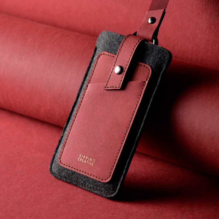 俬品創意，頸掛手機套，手機票卡識別證輕鬆收納