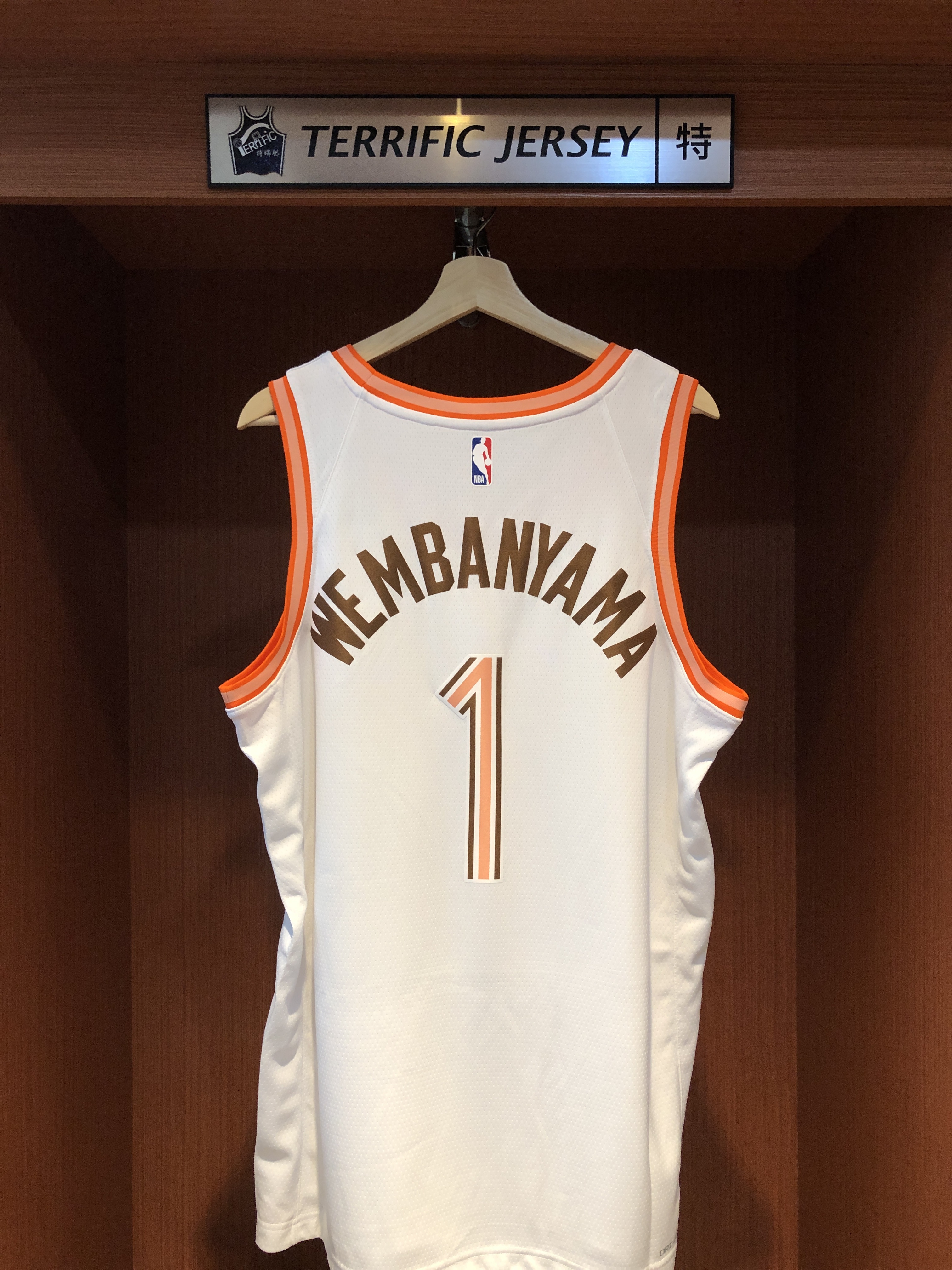 NBA球衣 Victor Wembanyama 聖安東尼奧馬刺城市 新人年 City Nike Swingman 球迷版 熱轉印 全新