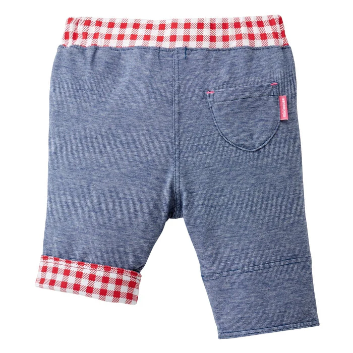 舞颯兔七分褲-藏藍