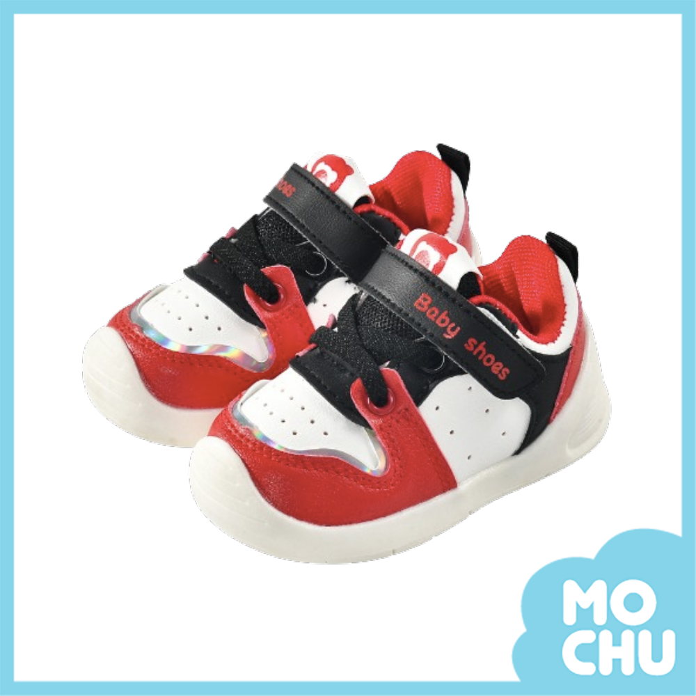 (18碼現貨)拼色運動風軟底童鞋