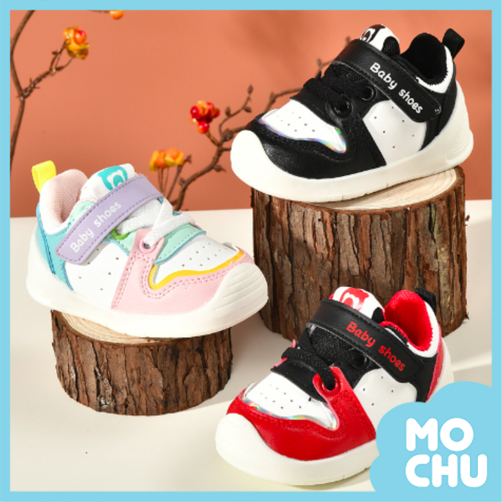 (18碼現貨)拼色運動風軟底童鞋