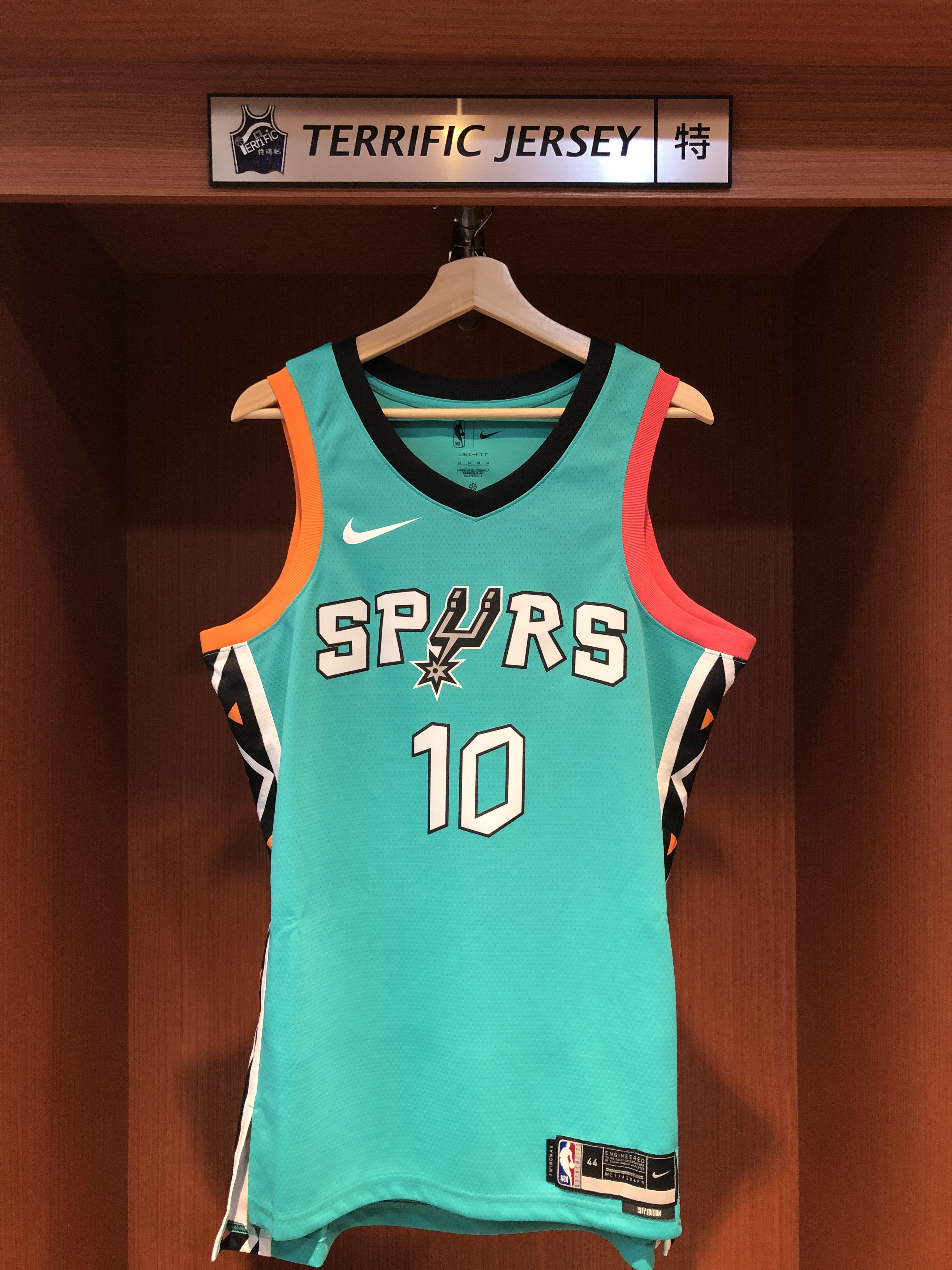 NBA球衣 Jeremy Sochan 聖安東尼奧馬刺城市 City Nike Swingman 球迷版 熱轉印 全新