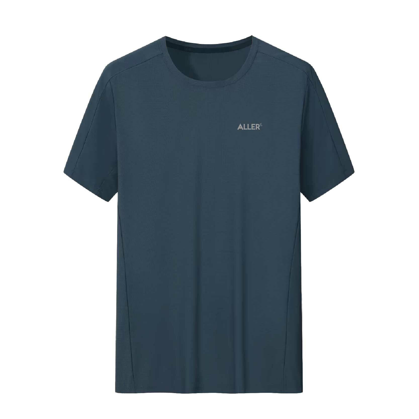 ALLER 涼爽透氣排汗衣 男款 (4色) 短袖上衣/透氣/運動涼感衣/戶外休閒/夏天必備10ATS053A