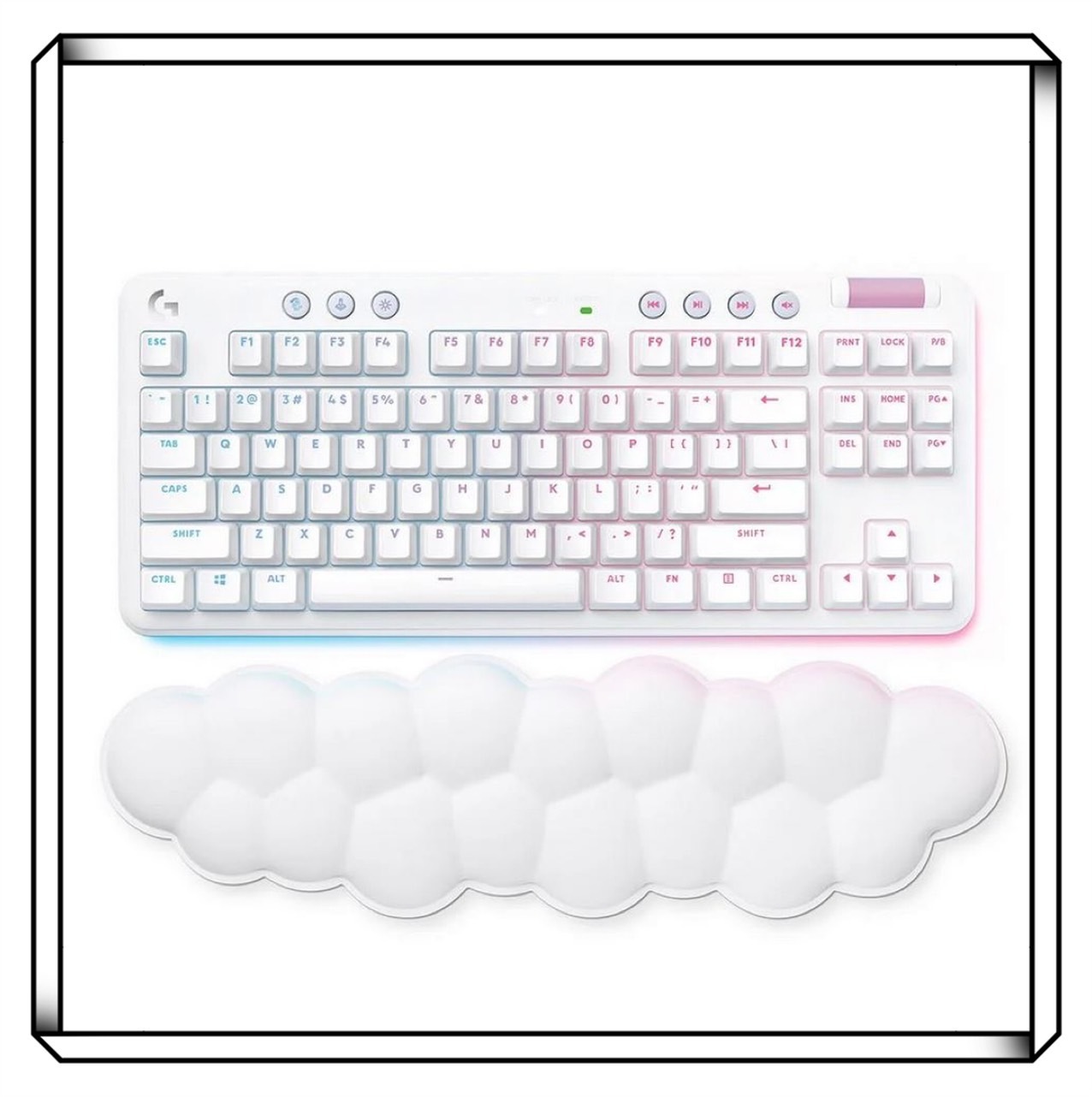 Logitech 羅技 G715 無線美型炫光機械式鍵盤