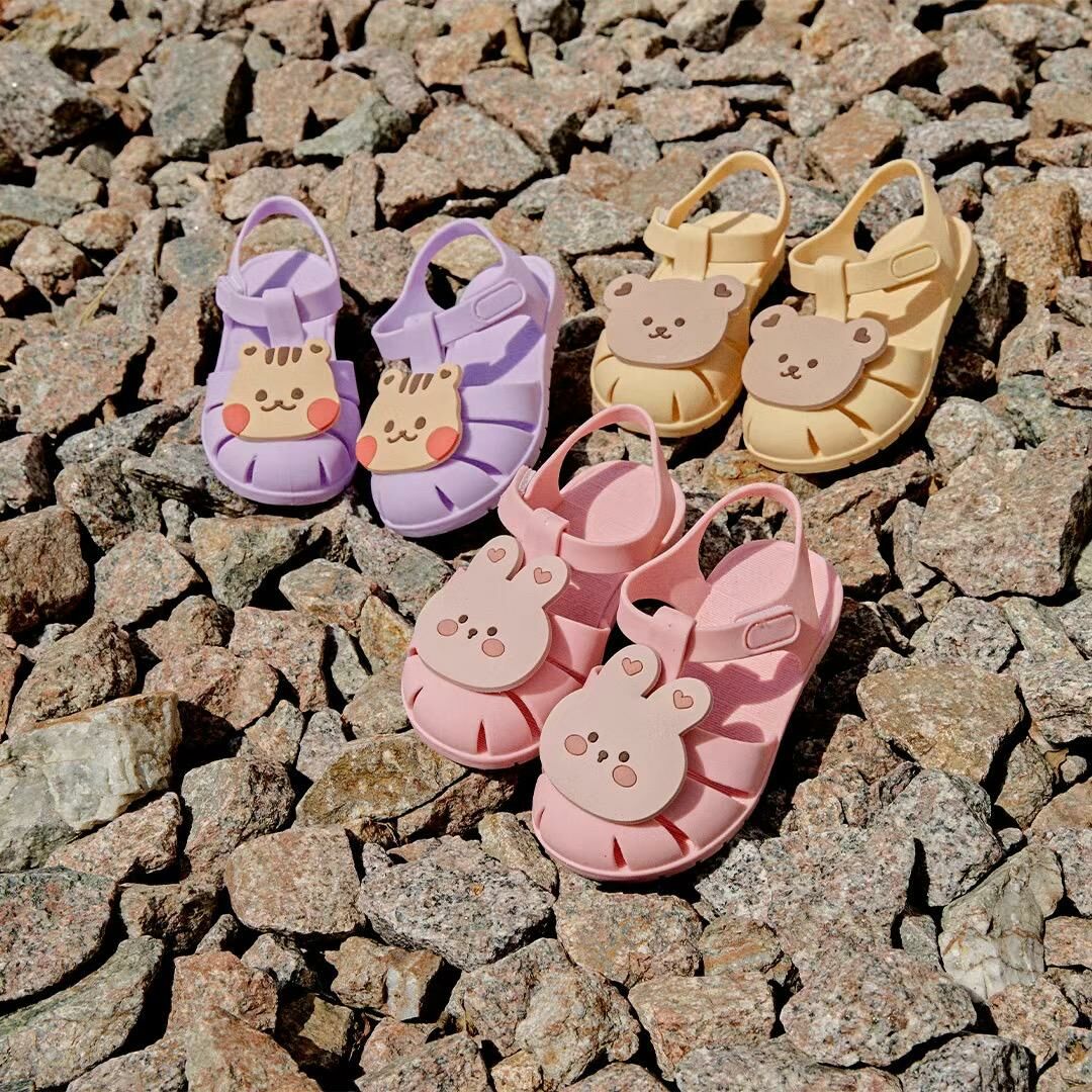 2024升級版✨一秒穿脫魔鬼氈~圓圓臉果凍涼鞋