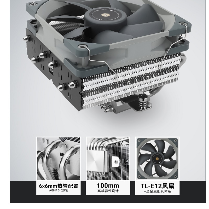 米特3C數位–Thermalright 利民 SI-100 下吹式散熱器
