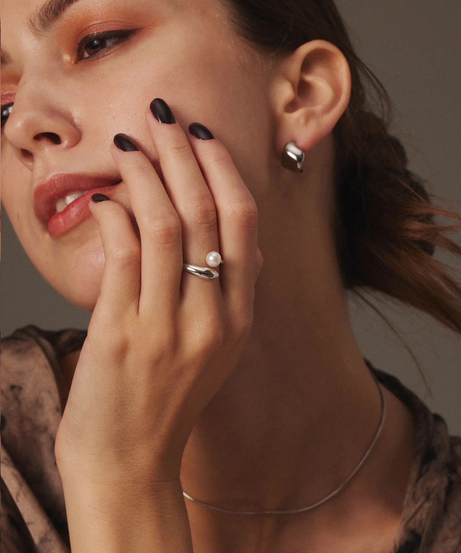 cene 珍珠個性戒指