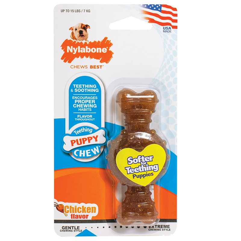 Nylabone 圓圈骨 雞肉味 (加細)