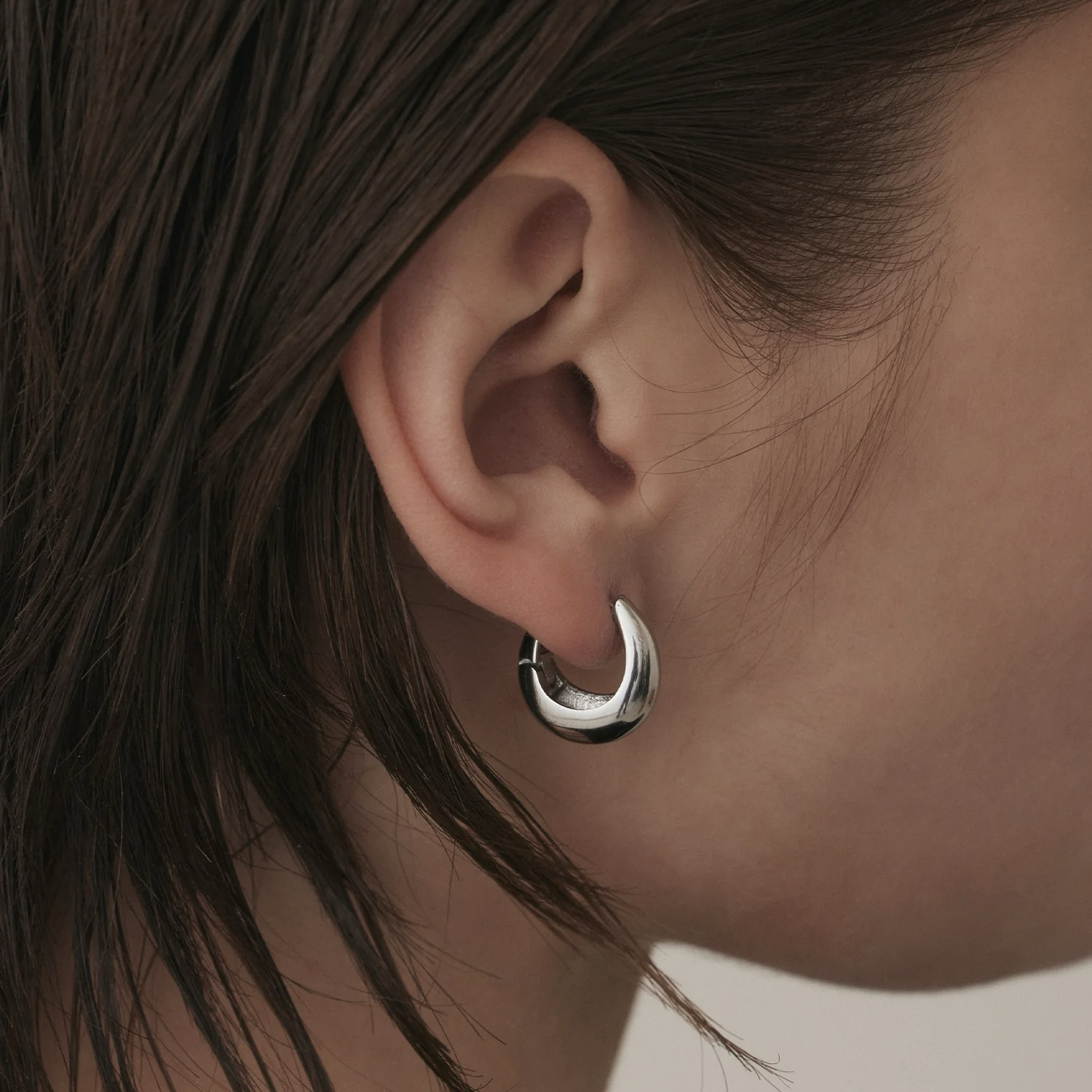 cene 水滴耳針耳環