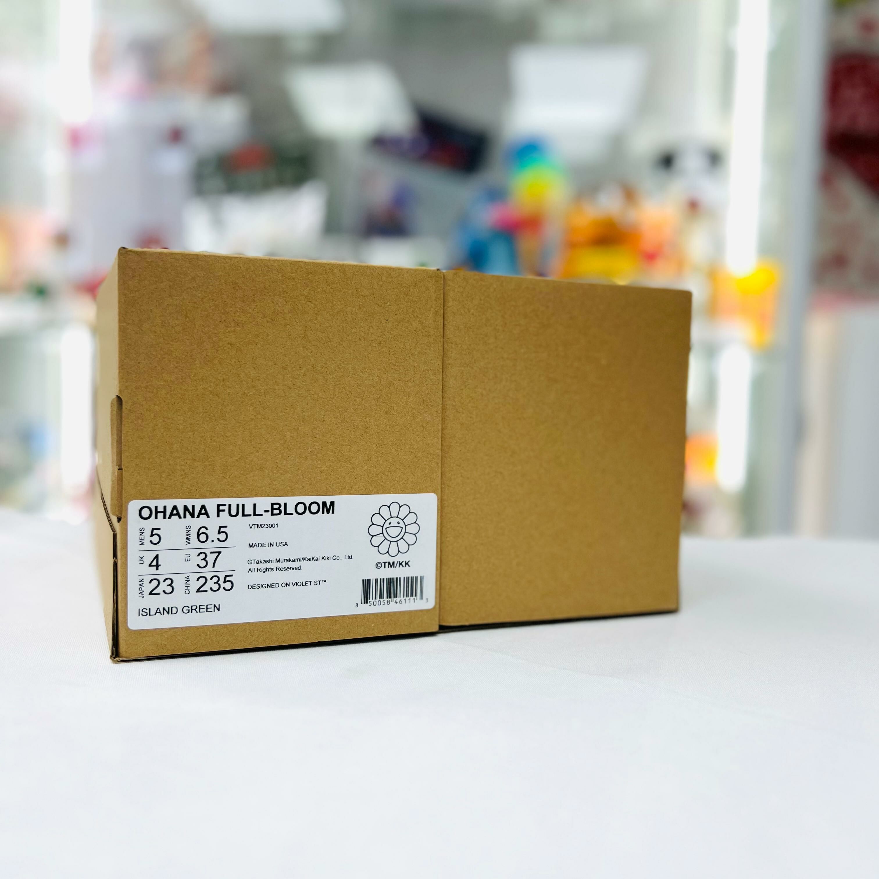 Takashi Murakami OHANA FULL-BLOOM (Island Green) - US5/UK4/EU37
