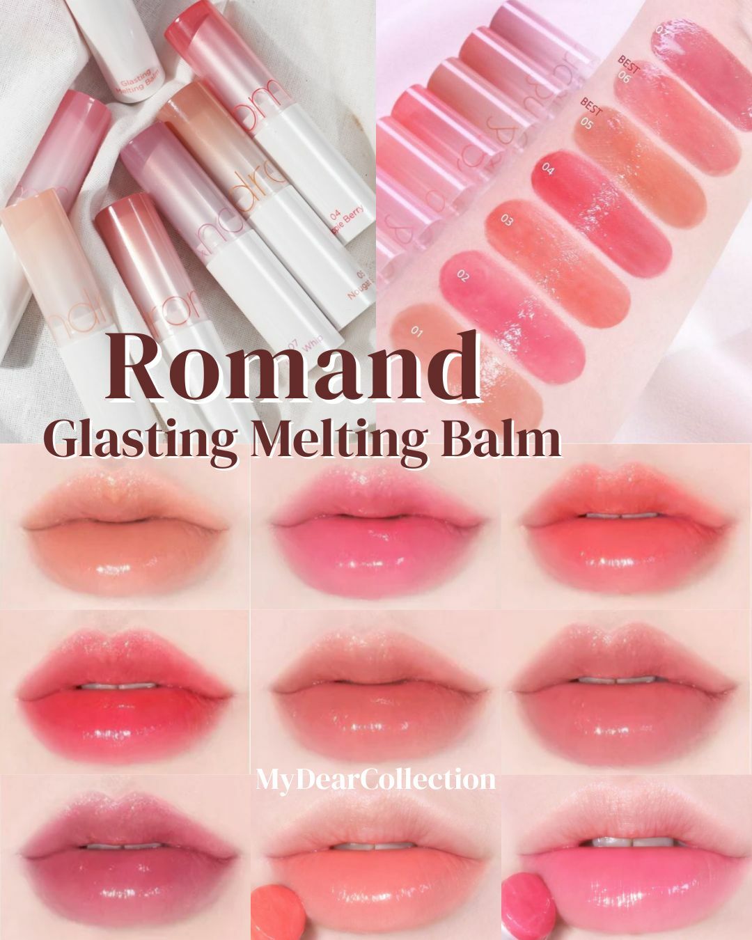 現 貨 | Romand Glasting Melting Blam 01-09