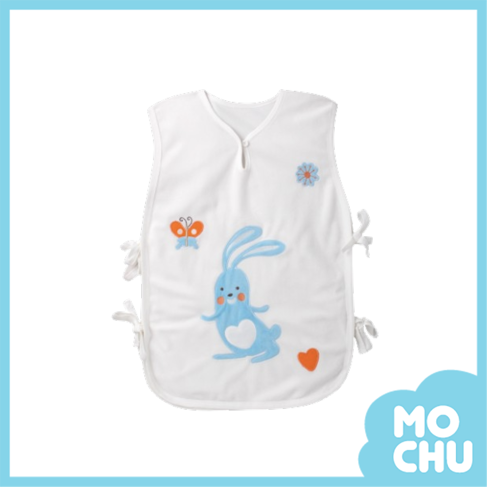 蝴蝶笑容兔水晶絨防踢被